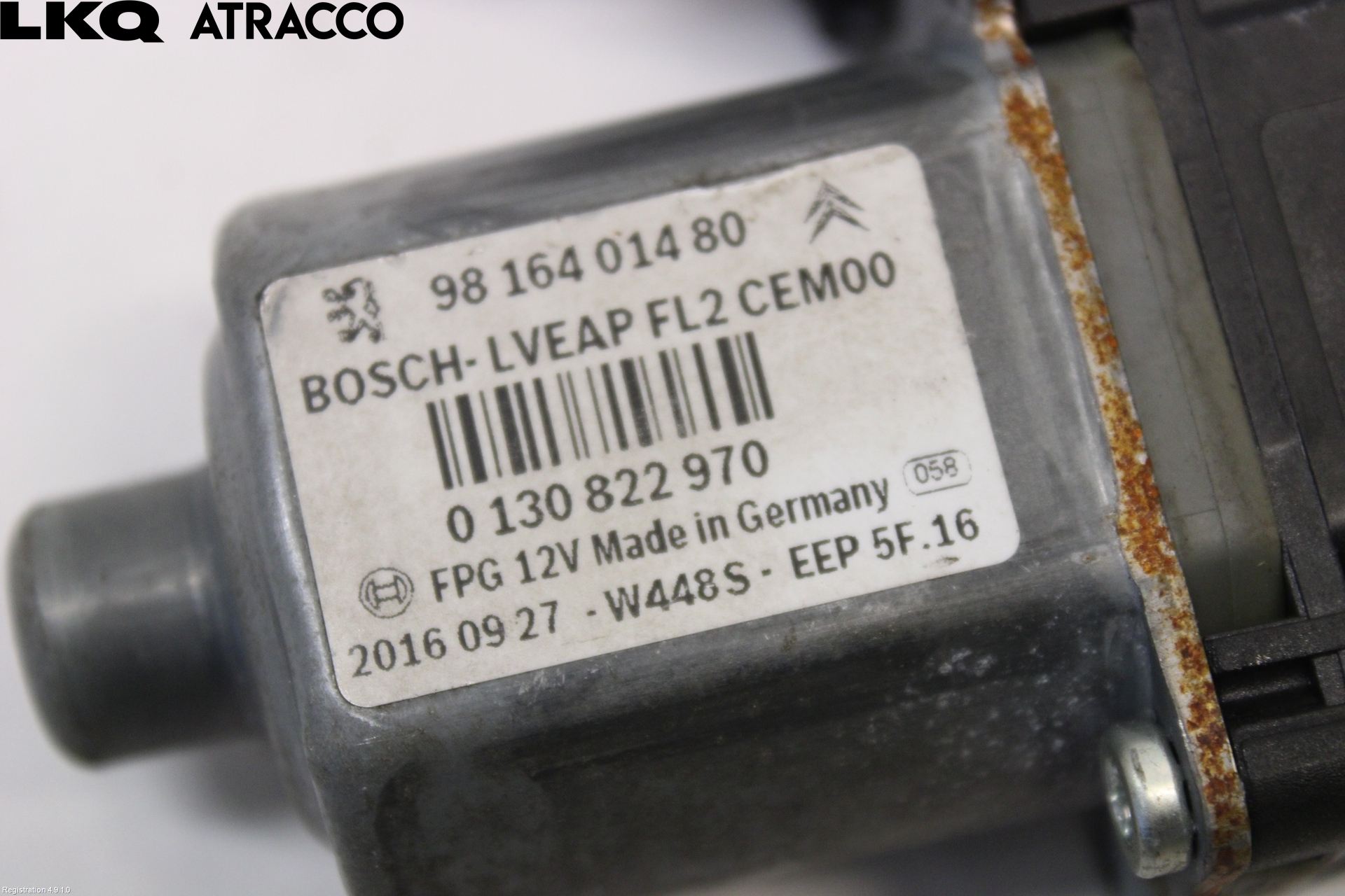 Peugeot 2008 13-20 Vindusheismotor