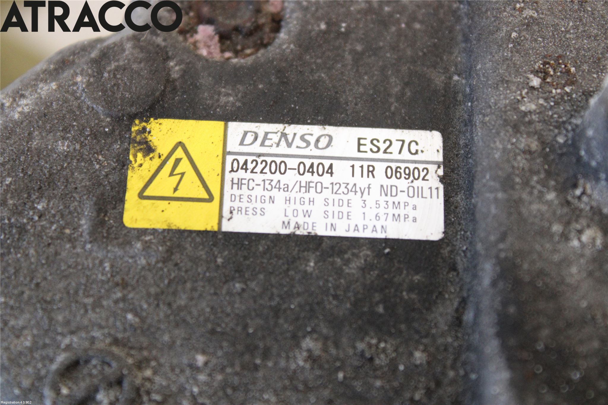 Toyota PRIUS+ ZVW40 12-20 Varme Ac Kompressor