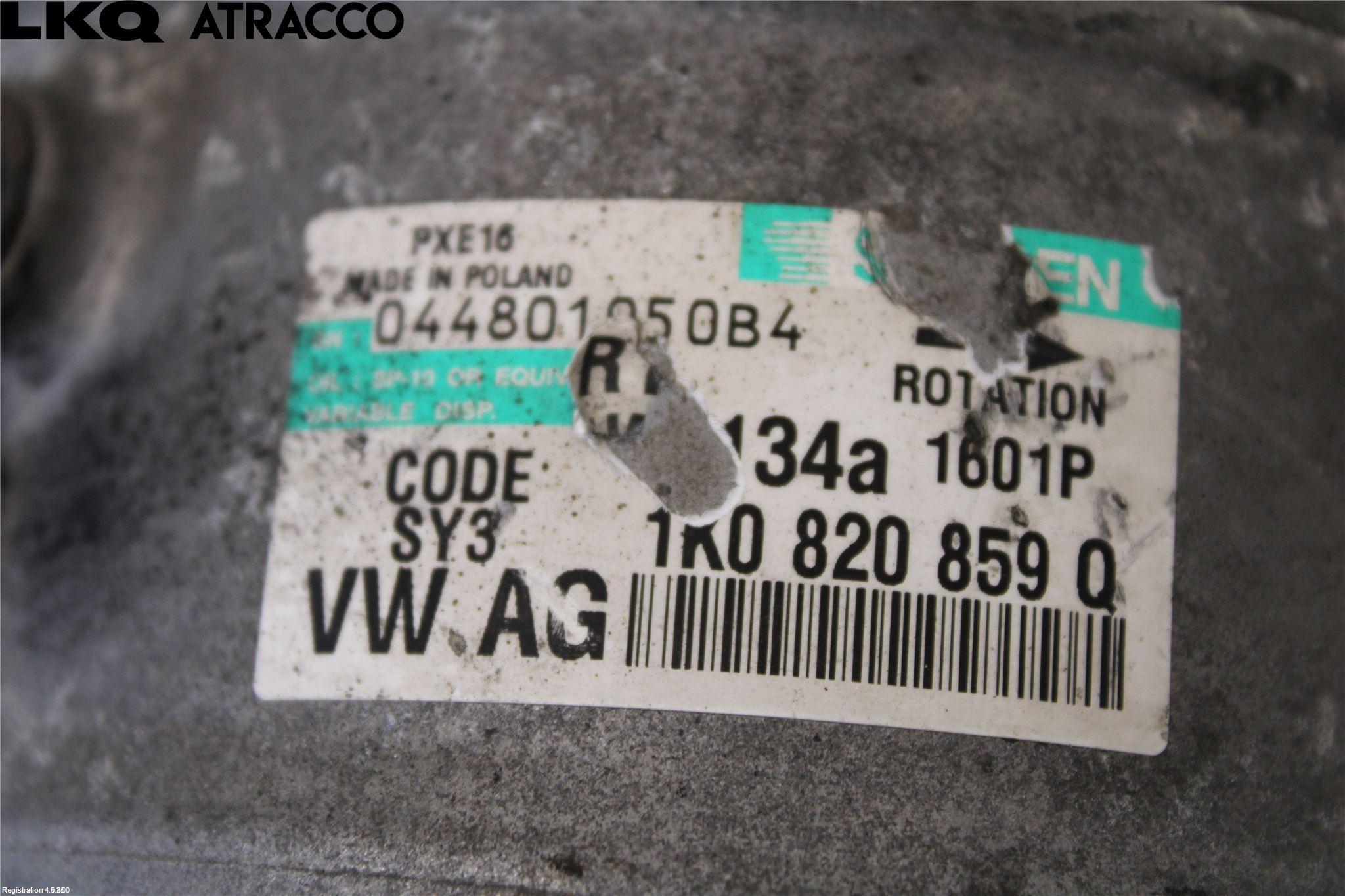 Skoda SUPERB 09-15 Varme Ac Kompressor