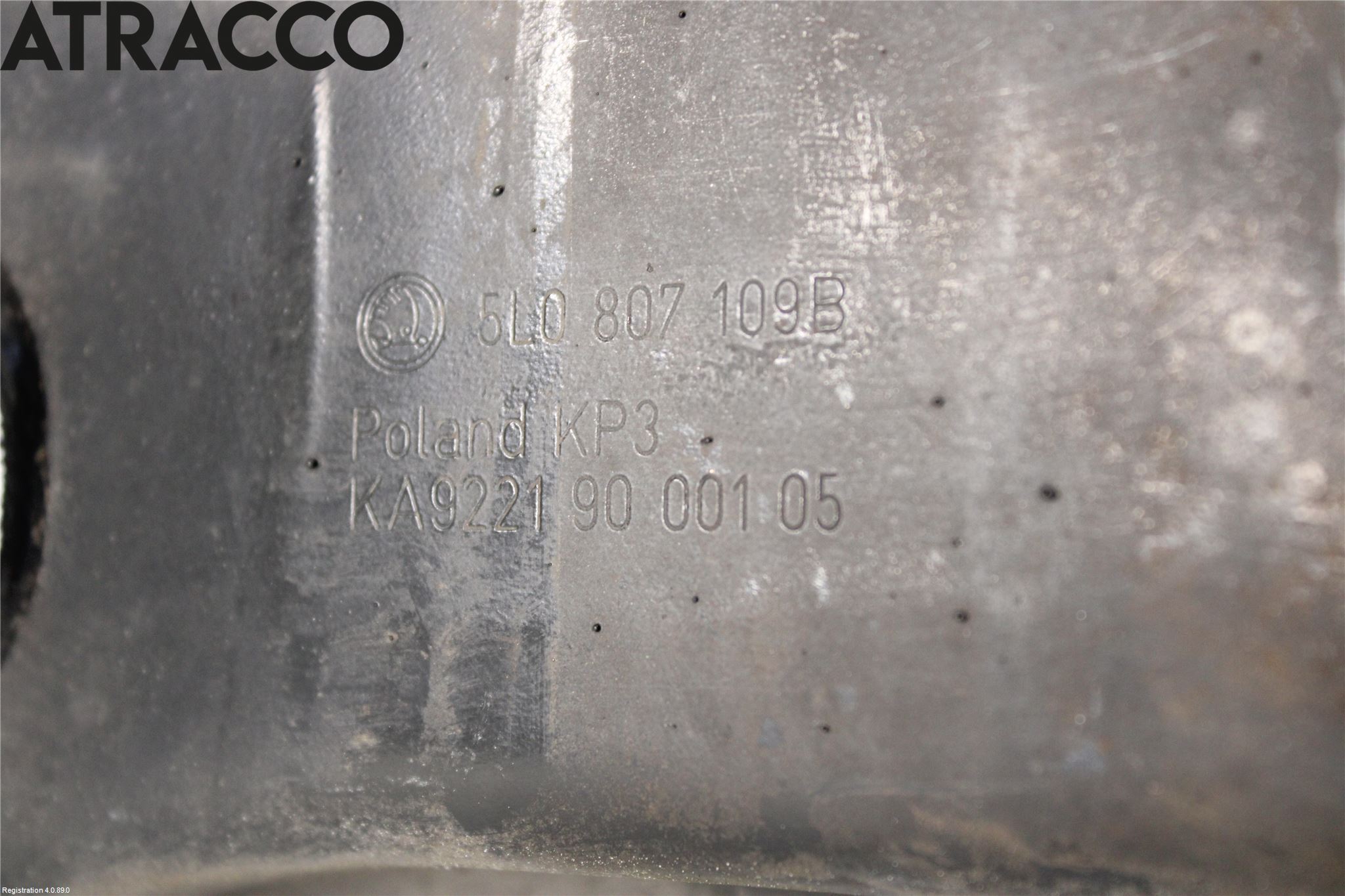 Skoda YETI Støtfanger Foran Bjelke