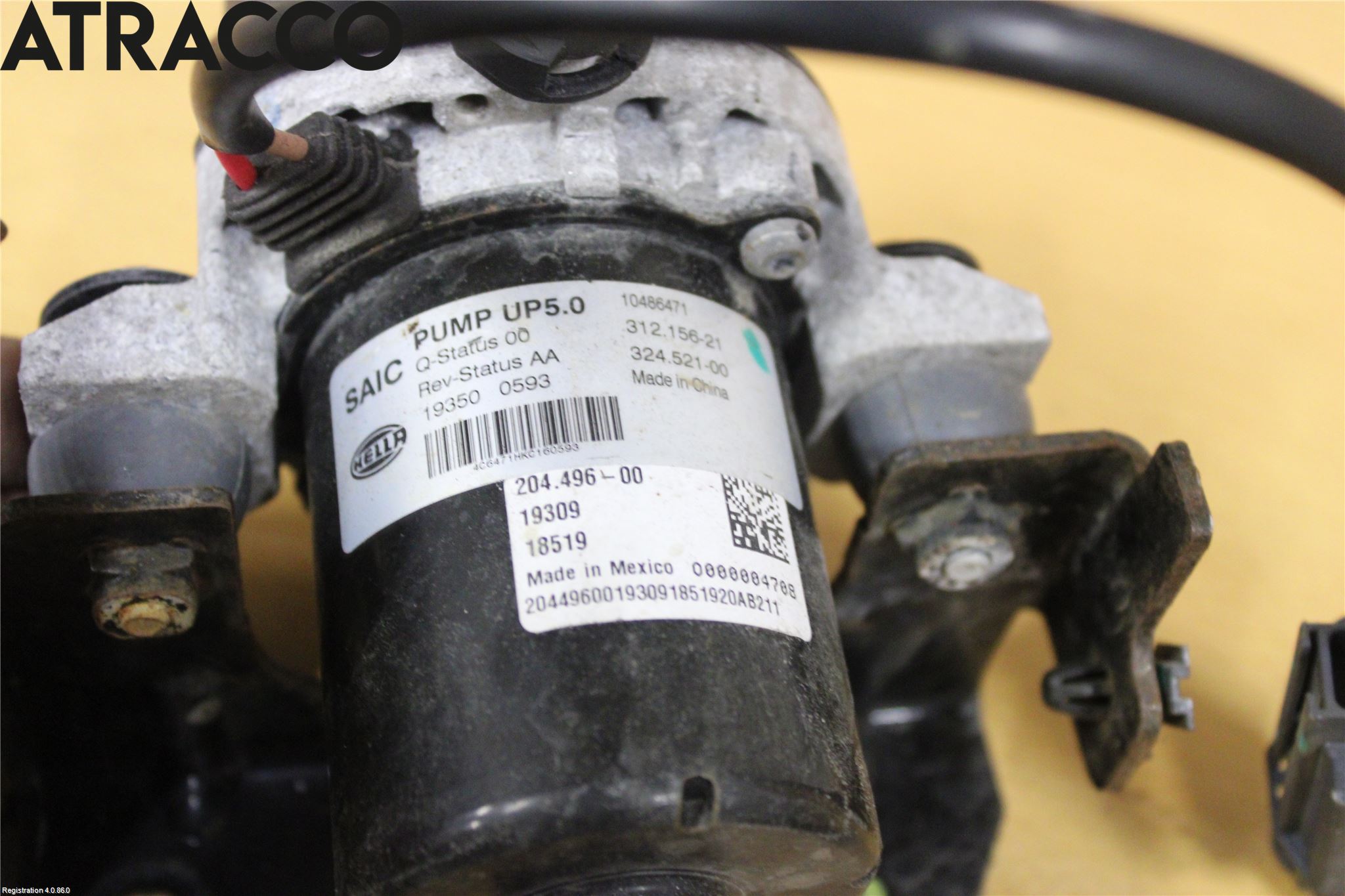 MG ZS EV 20- Vacuumpumpe