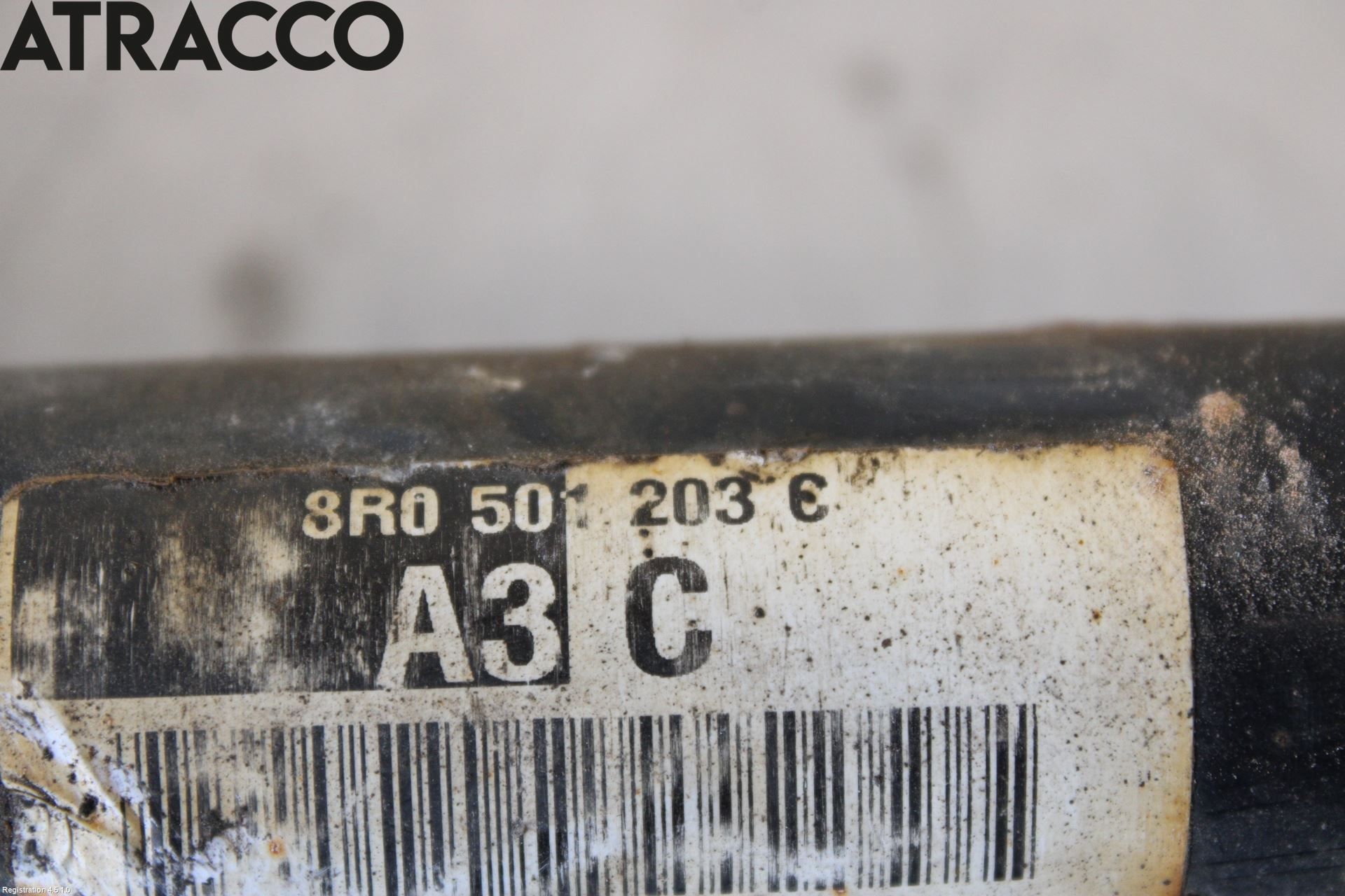 Audi A6/S6 4G 11-18 Drivaksel Bak Kompl Venstre