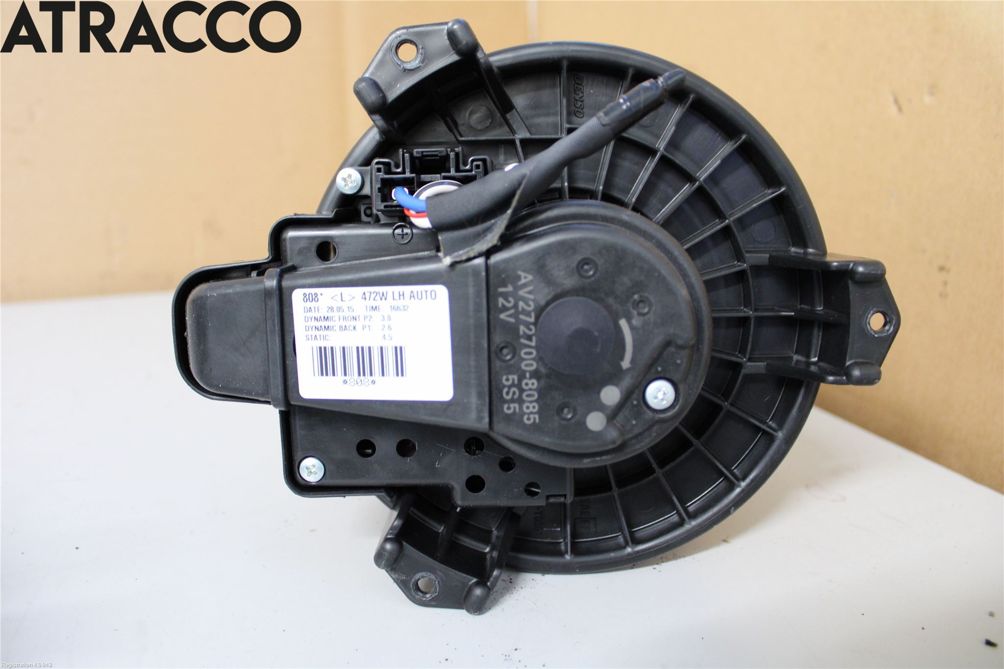 Toyota AURIS 13-19 Varme Ac Varmeapparatvifte