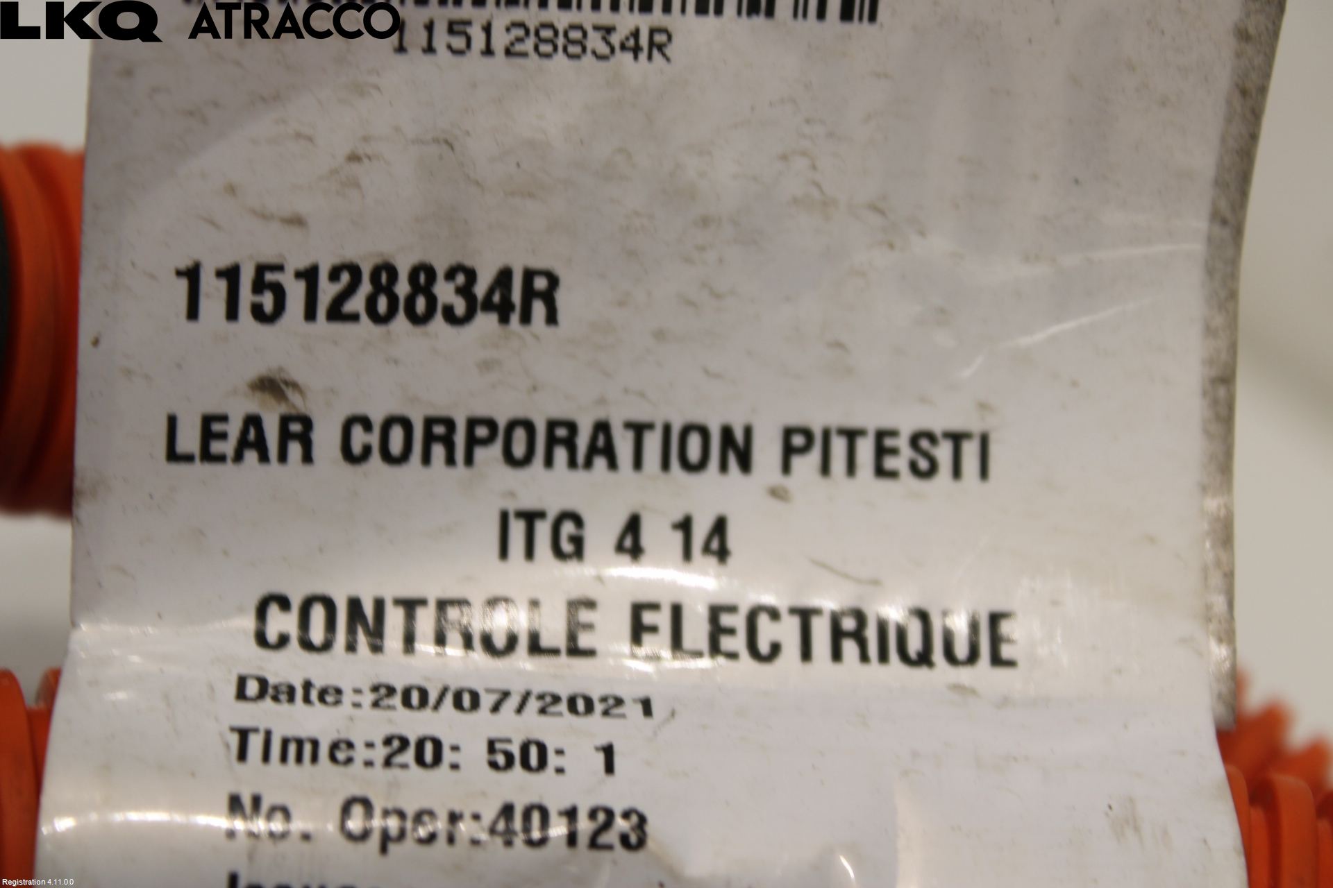 Renault ZOE/E-TECH 13- Kabelhärva Högspänning