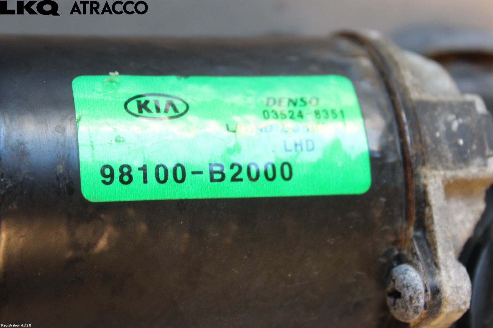 Kia SOUL 09- Viskermotor Frontrute