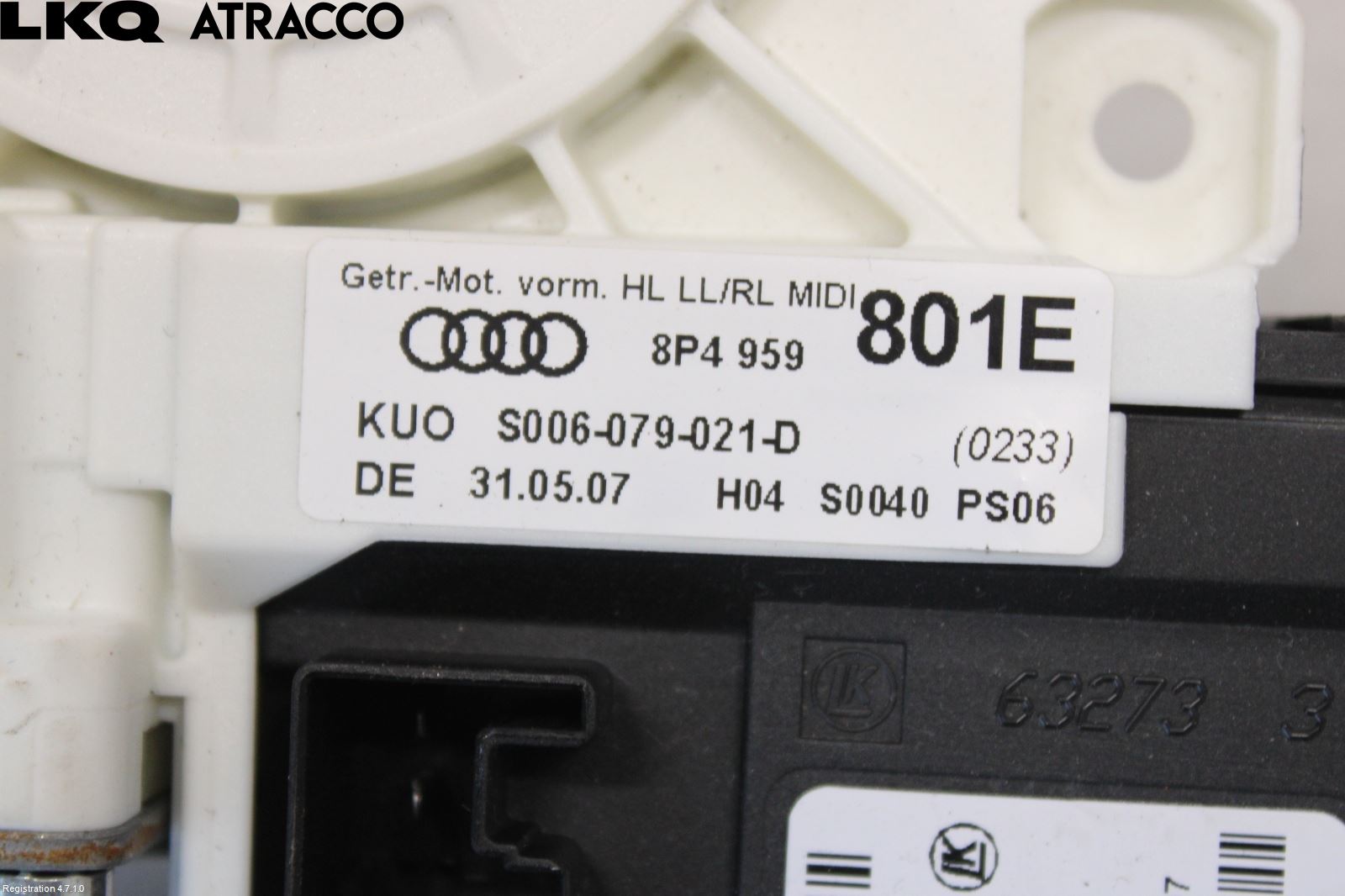 Audi A3/S3 05-13 Vindusheismotor