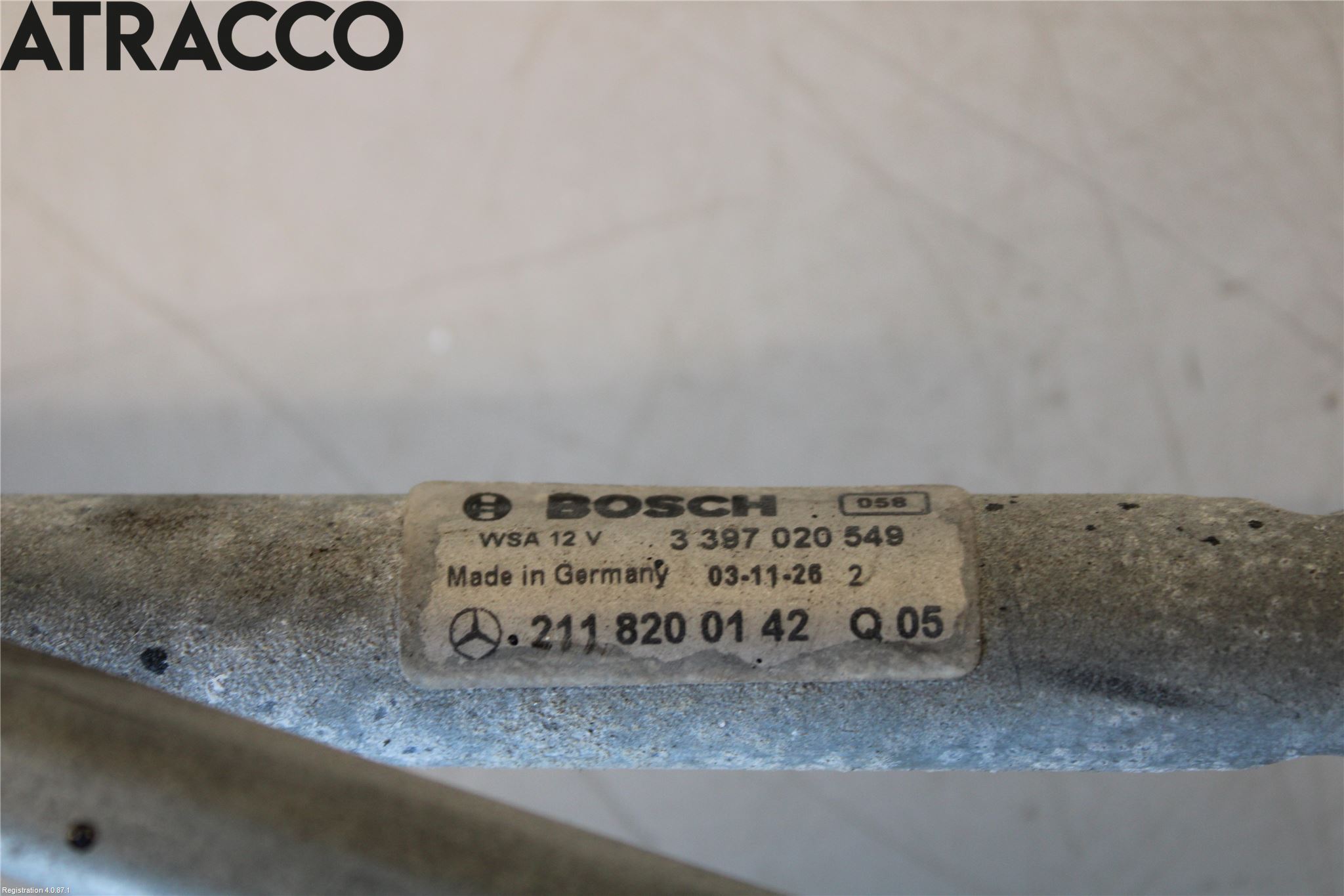 Mercedes-Benz MB E-KLASS (W211) 02-09 Viskermotor Frontrute