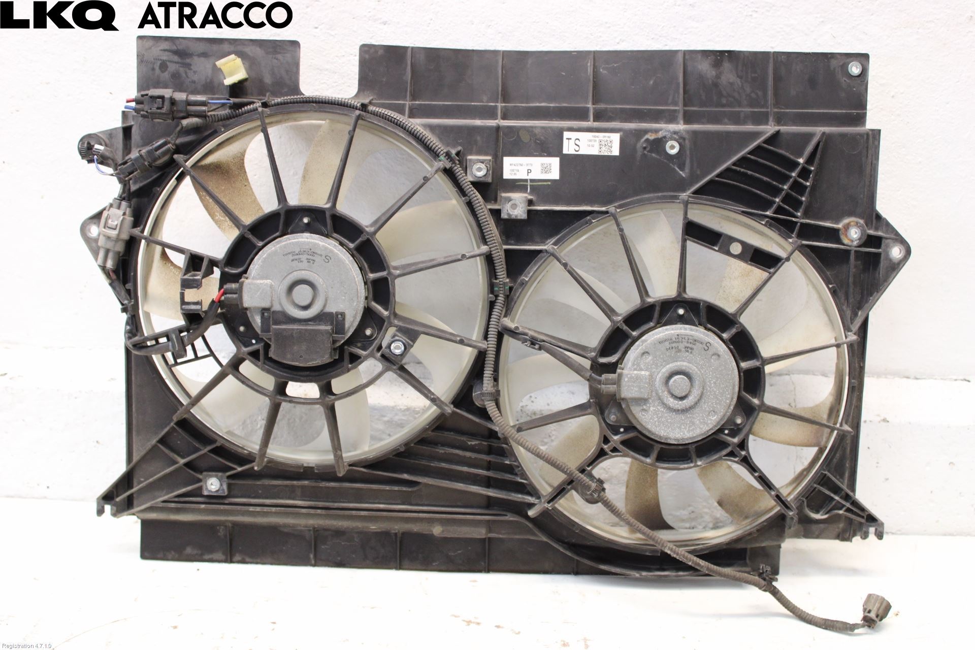 Toyota AVENSIS 09-15 Kjølevifte Elektrisk