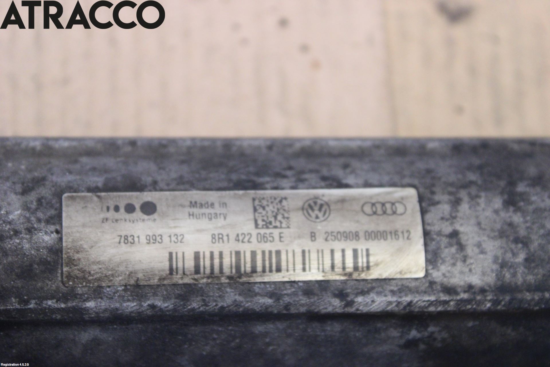 Audi Q5 09-16 Servo Snekke - Tannstang