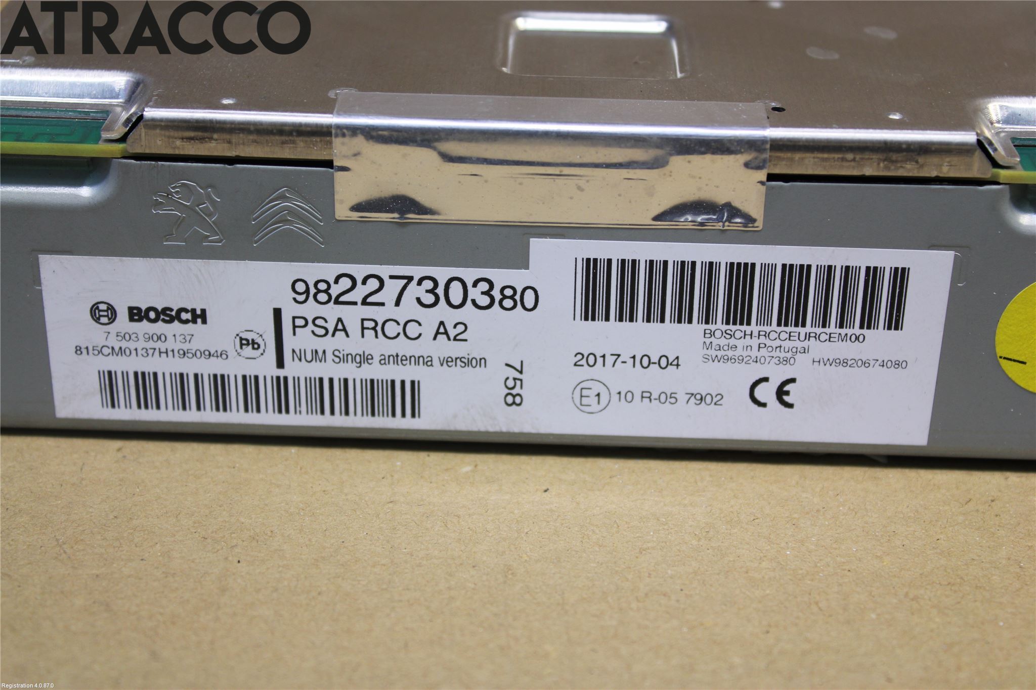 Citroen JUMPY/E-JUMPY 16- Stereo Radio