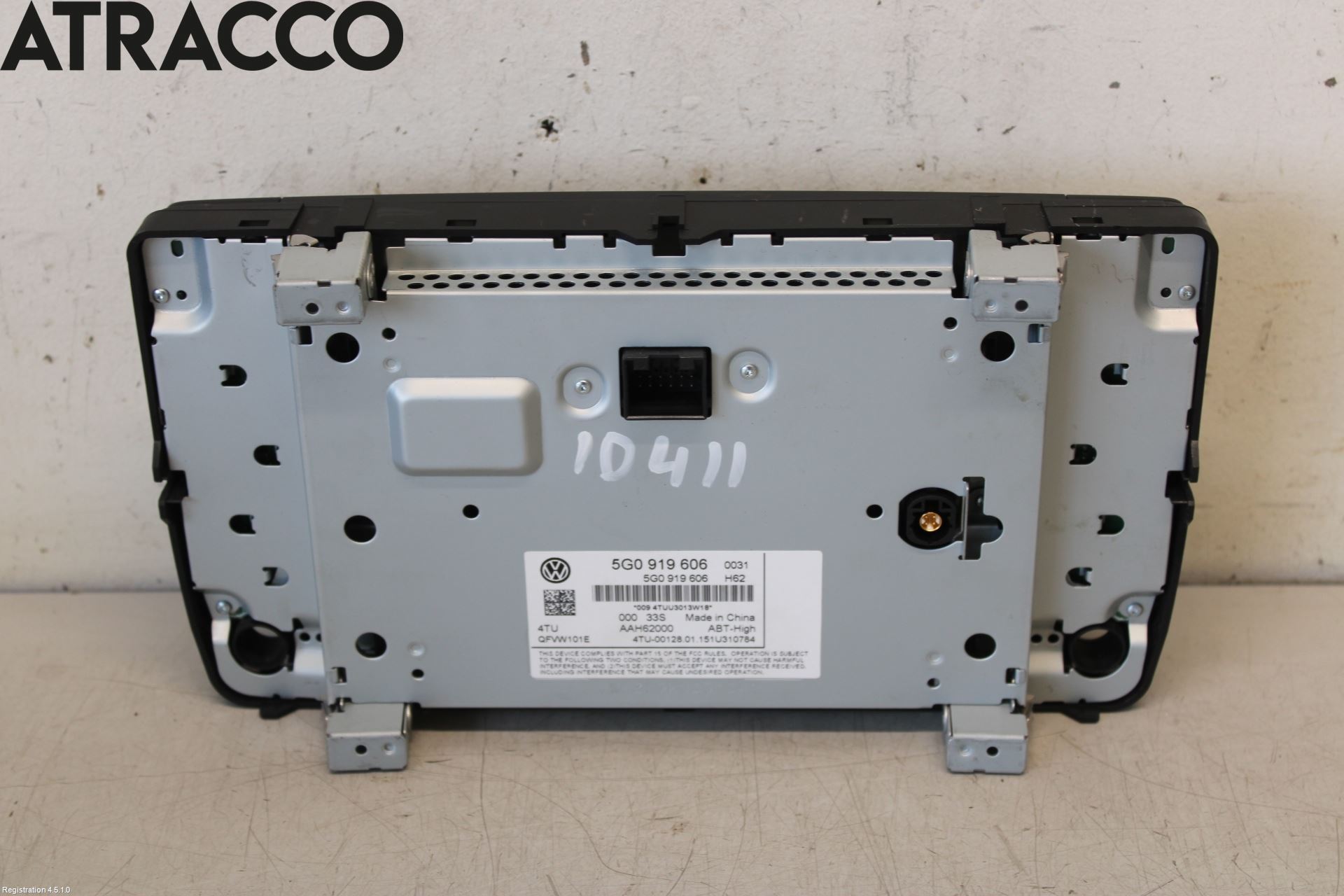 Volkswagen VW GOLF / E-GOLF VII 13-20 Multifunktionsdisplay