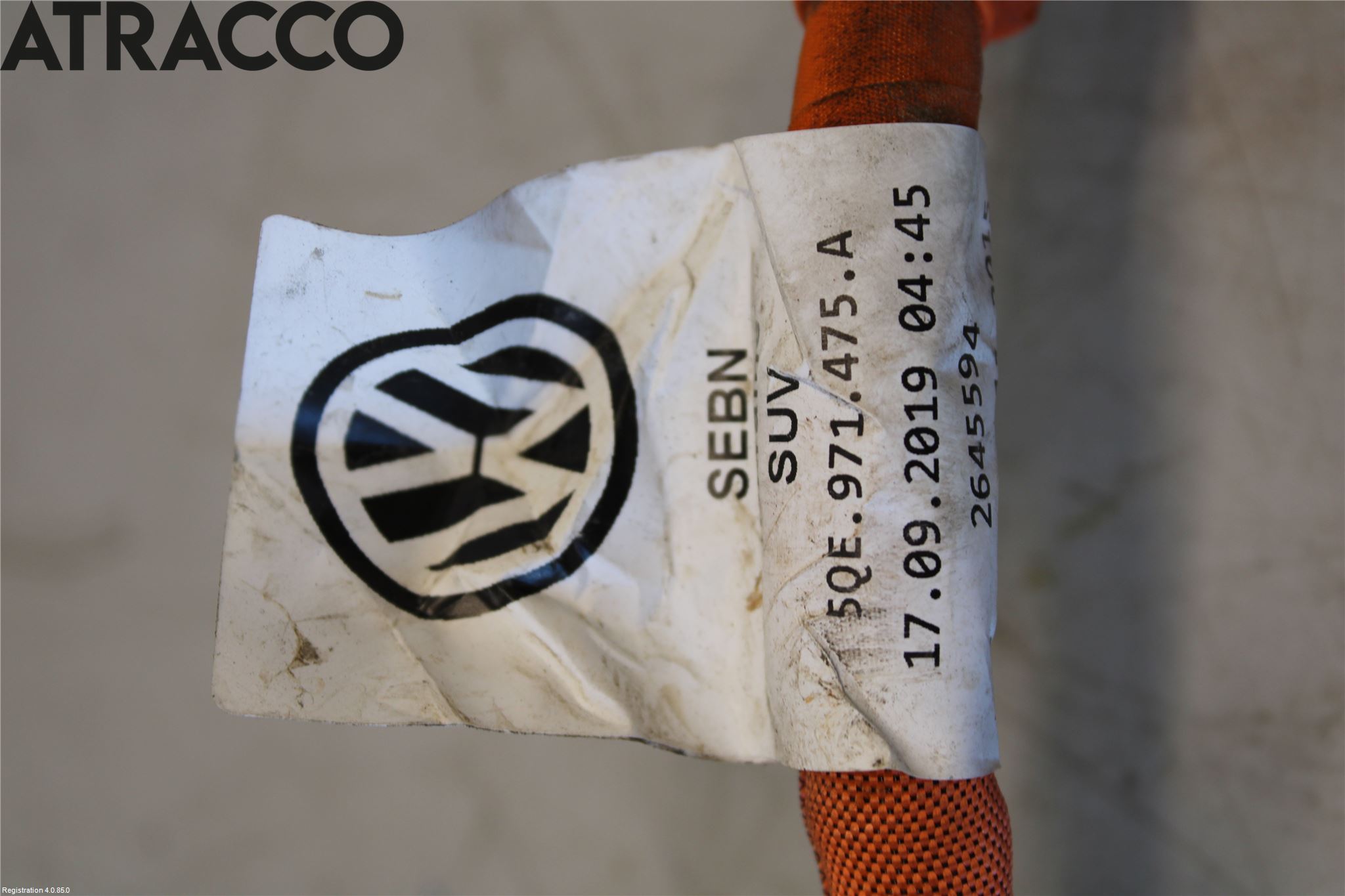 Volkswagen VW GOLF / E-GOLF VII 13-20 Kabelhärva Högspänning