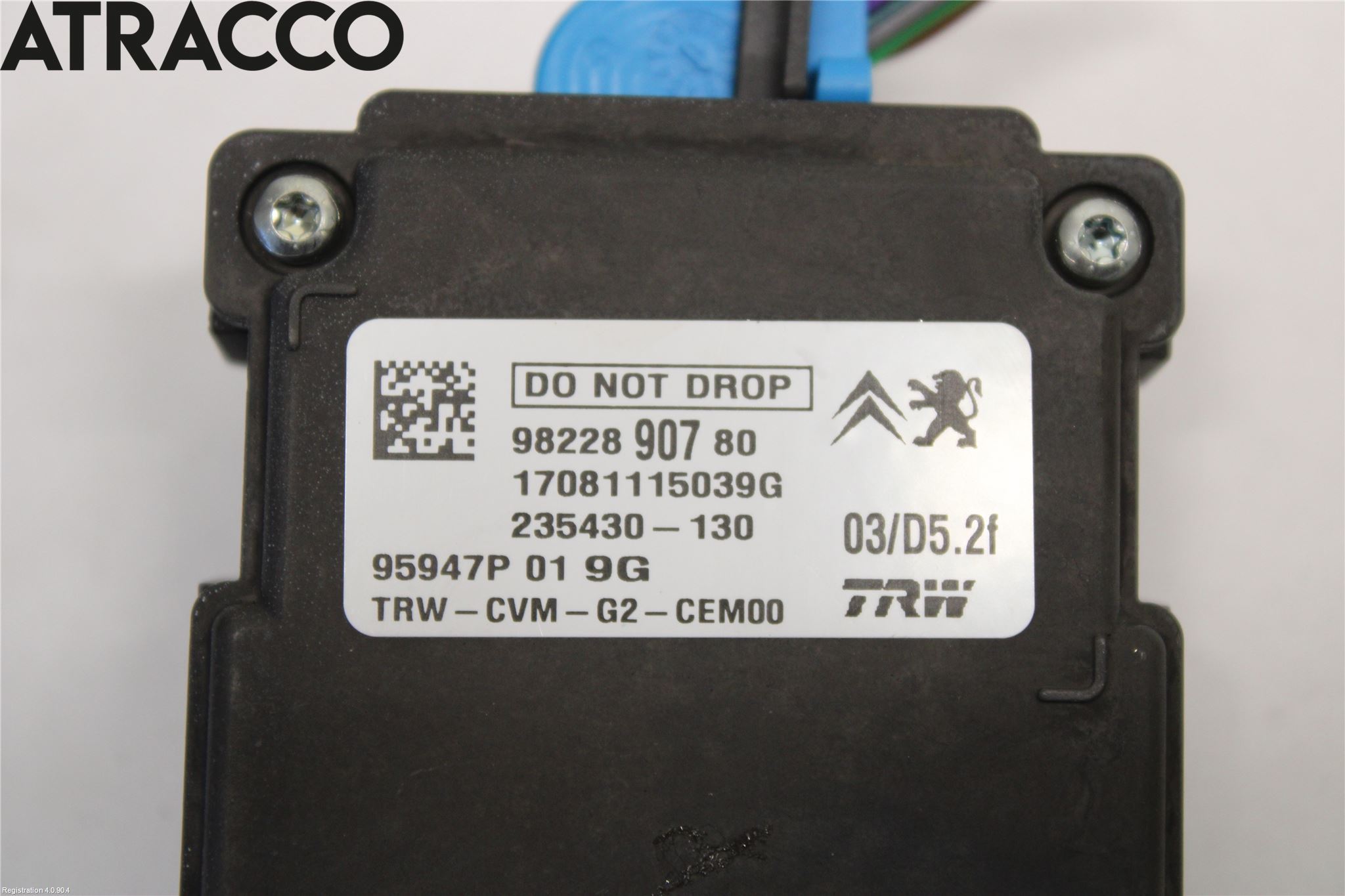 Peugeot 3008 17-24 Sensor Kollisjonsbeskyttelse