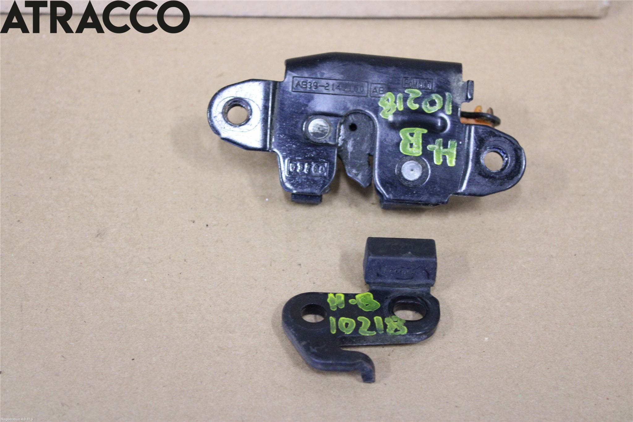 Ford RANGER EU 12-23 Bakluke-Lokk Låsekasse