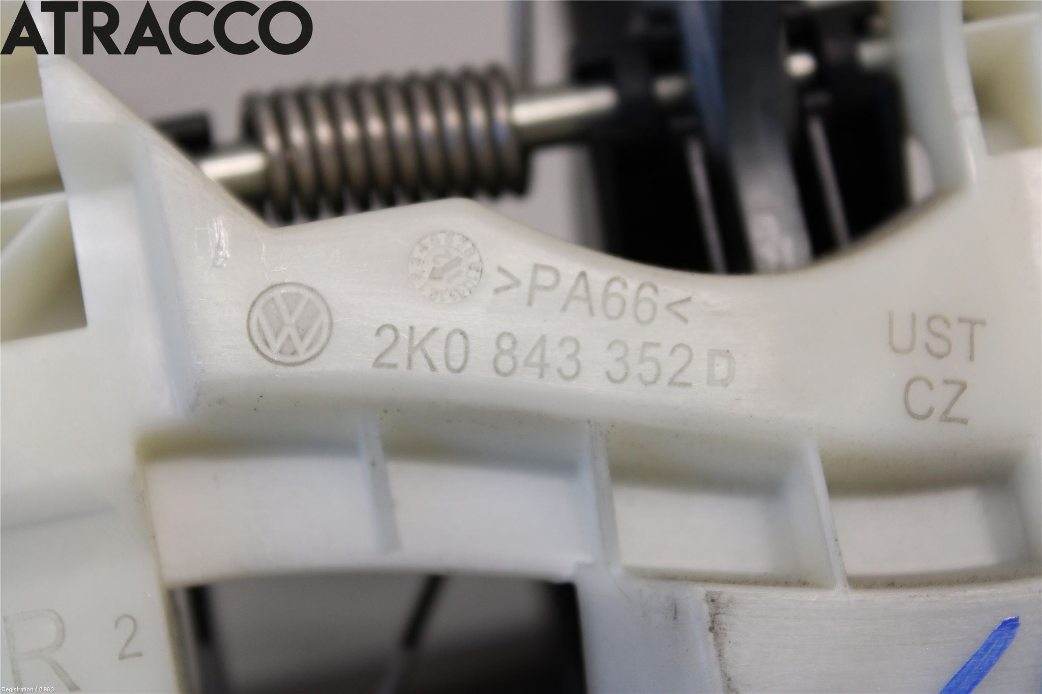 Volkswagen VW CADDY      04-10 Dørhandtak Ytre Høyre