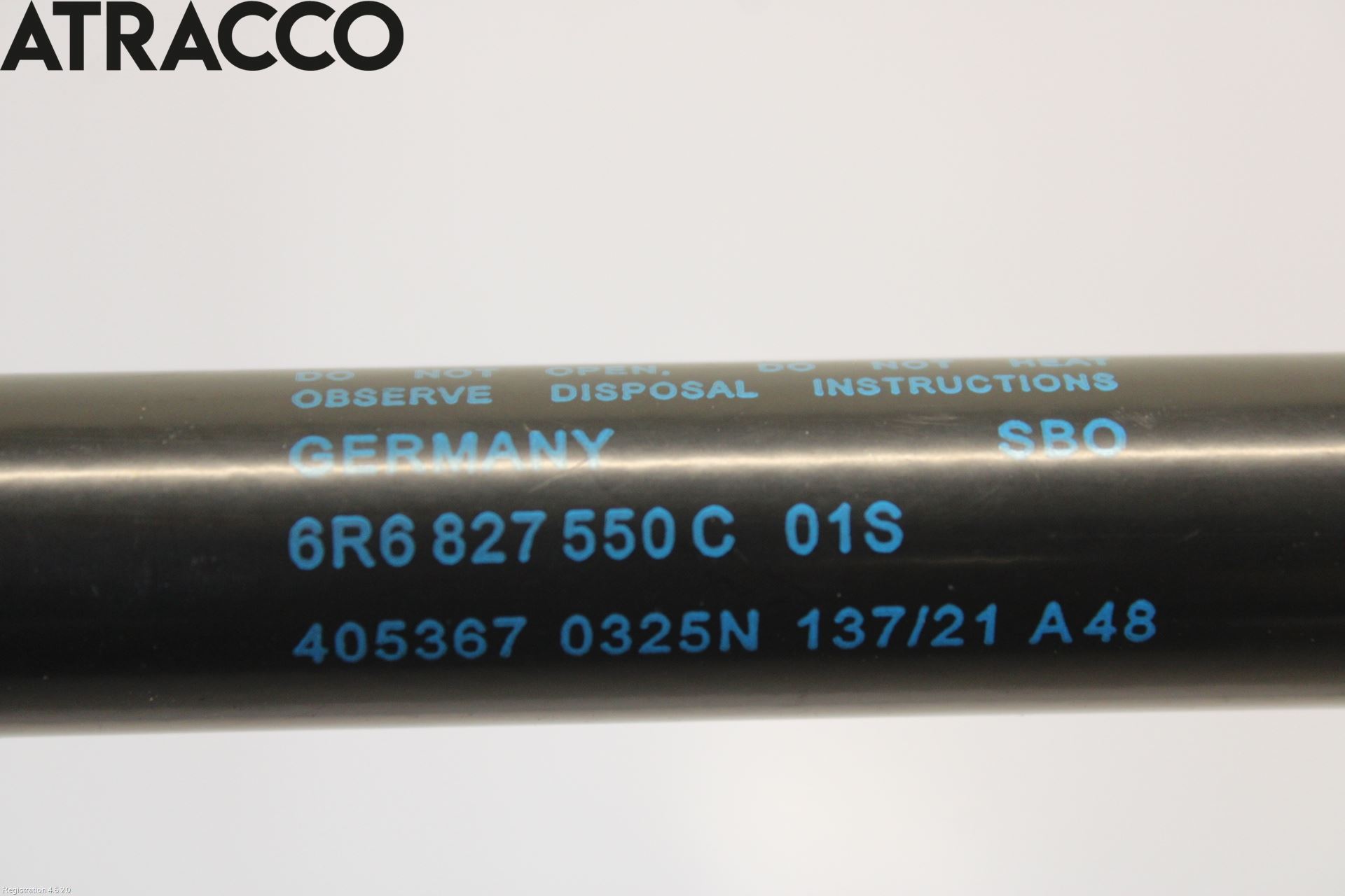 Volkswagen VW POLO 10-17 Bakluke Demper-Gassfjær