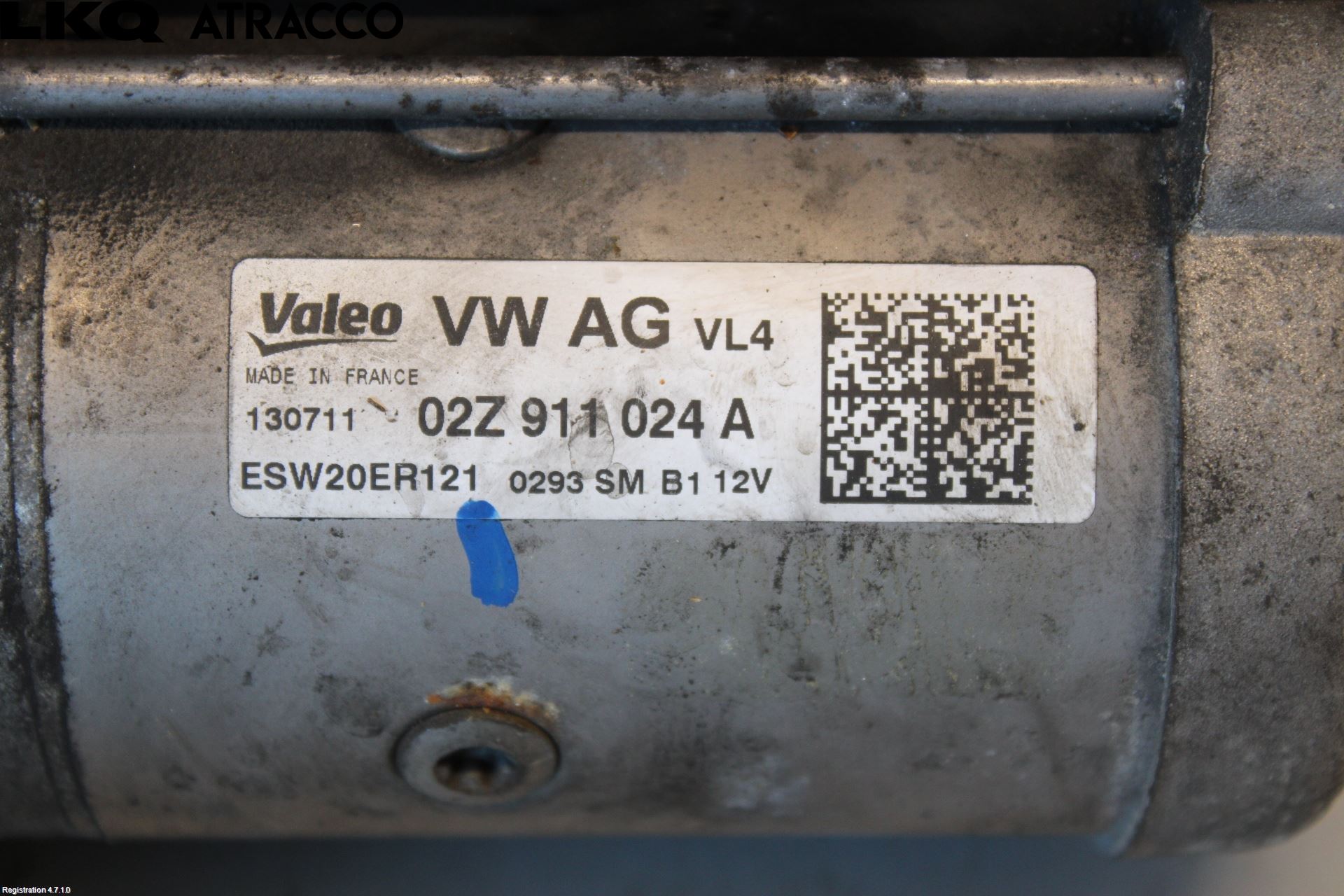 Volkswagen VW GOLF VI 09-13 Startmotor Diesel