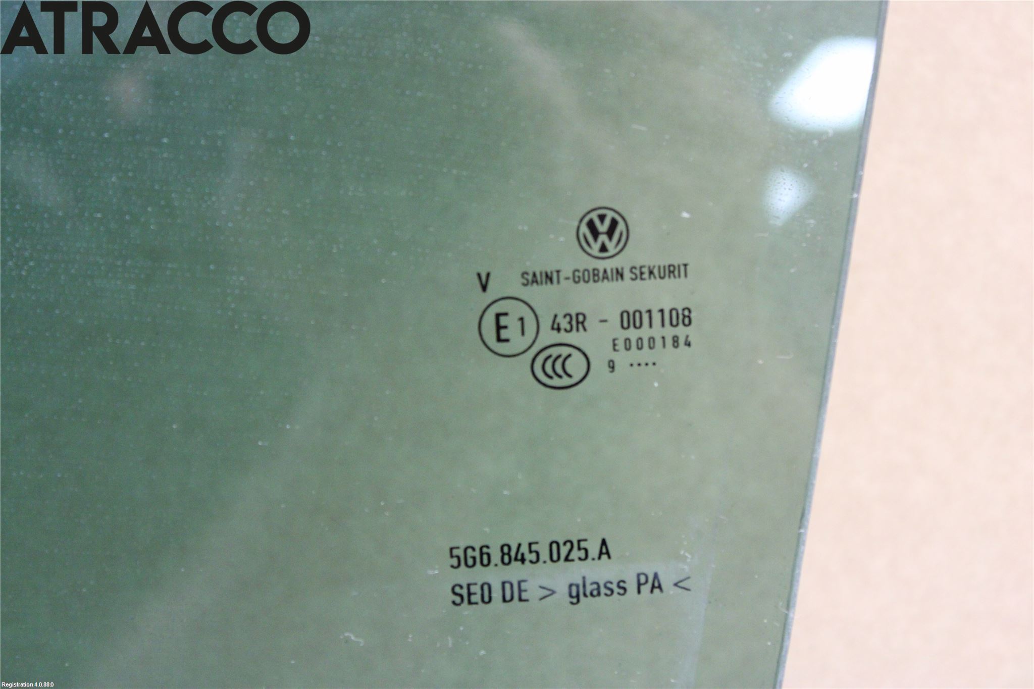 Volkswagen VW GOLF / E-GOLF VII 13-20 Dørrute Bak Venstre 4Dørs