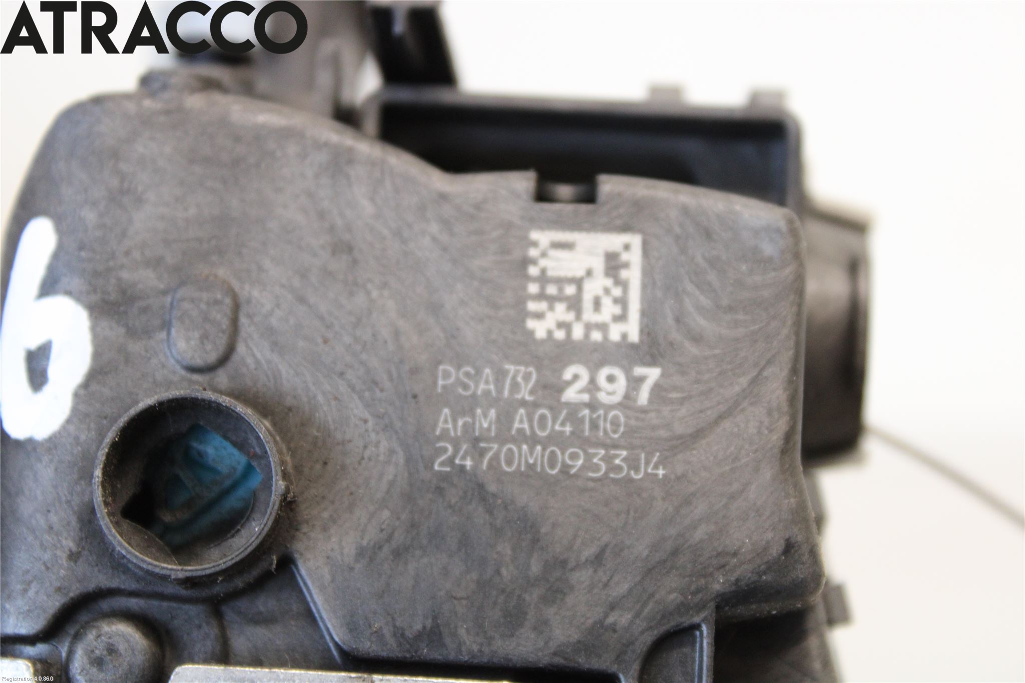 Peugeot 3008 09-16 Dørlås - Låsekasse