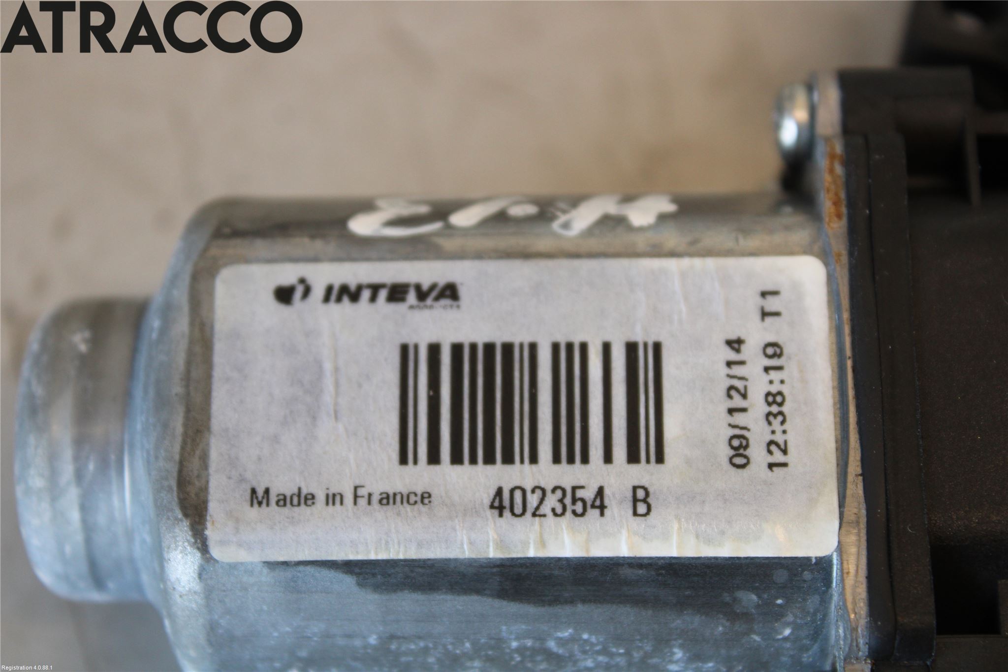 Kia SPORTAGE (SL) 11-15 Vindusheismotor