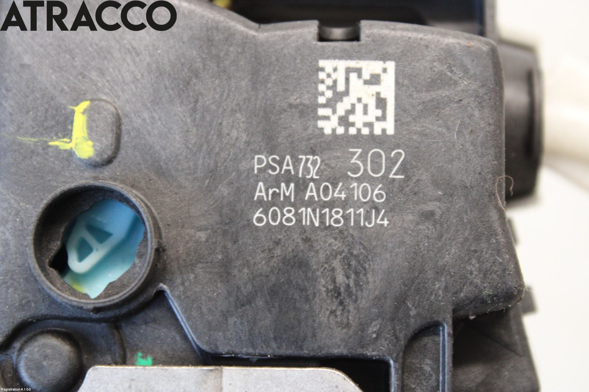 Peugeot 5008 10-16 Dørlås - Låsekasse