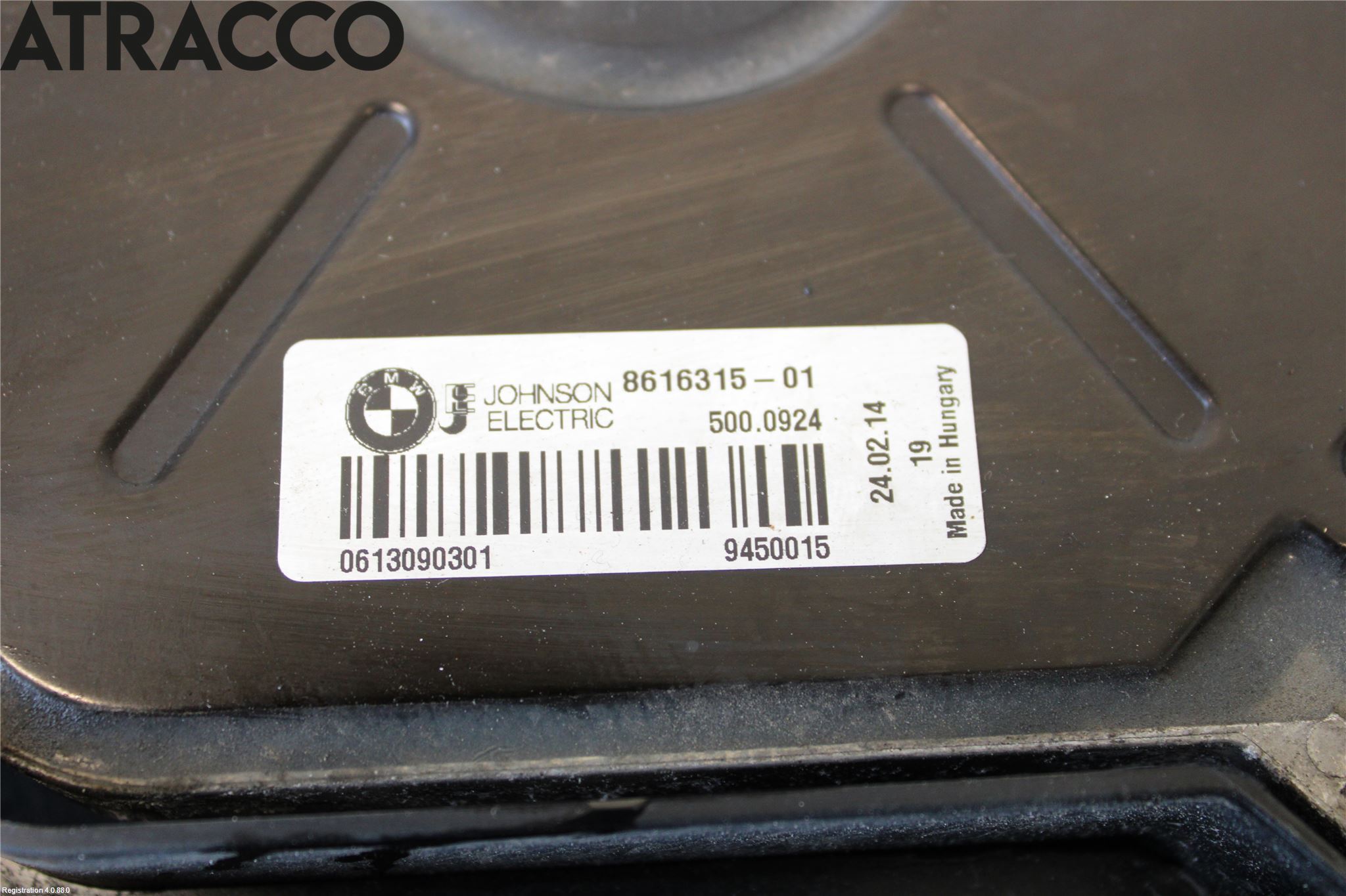 BMW 3 F30/F31/F80 12-19 Kjølevifte Elektrisk