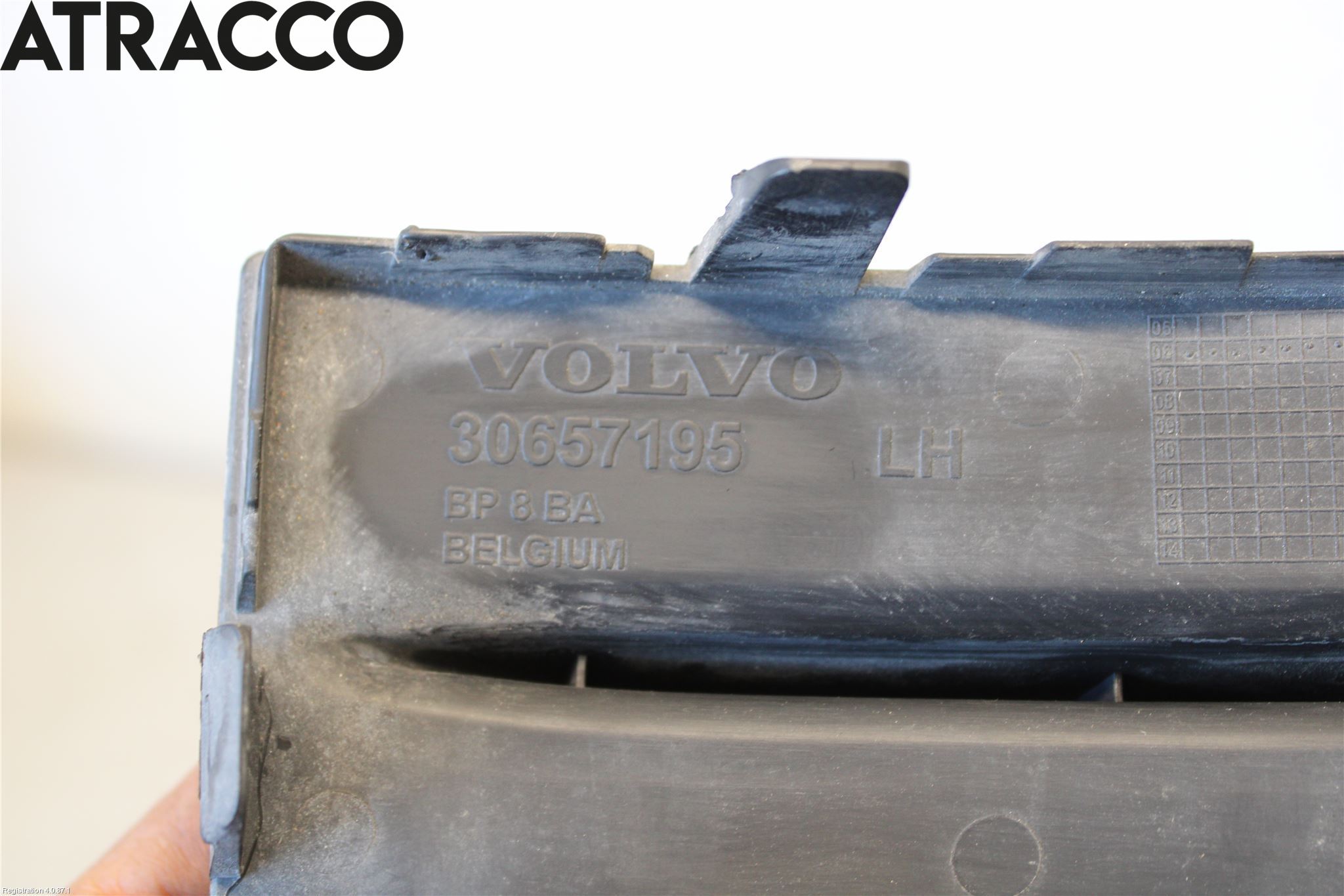 Volvo C30 07-10 Frontlykt Kurve-Tåkelys Ramme