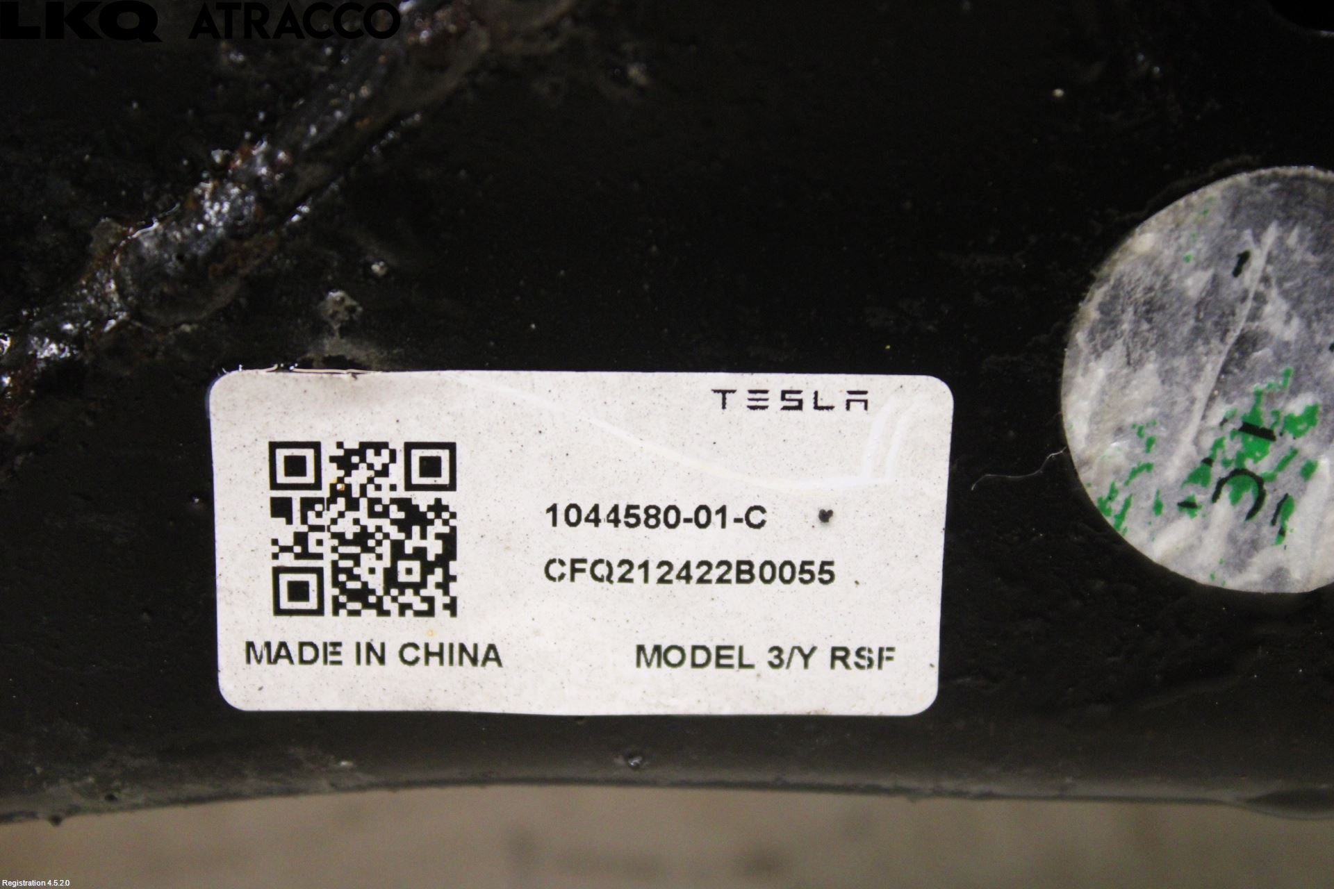 Tesla MODEL 3 17- Bakaksel Feste Travers-Ramme