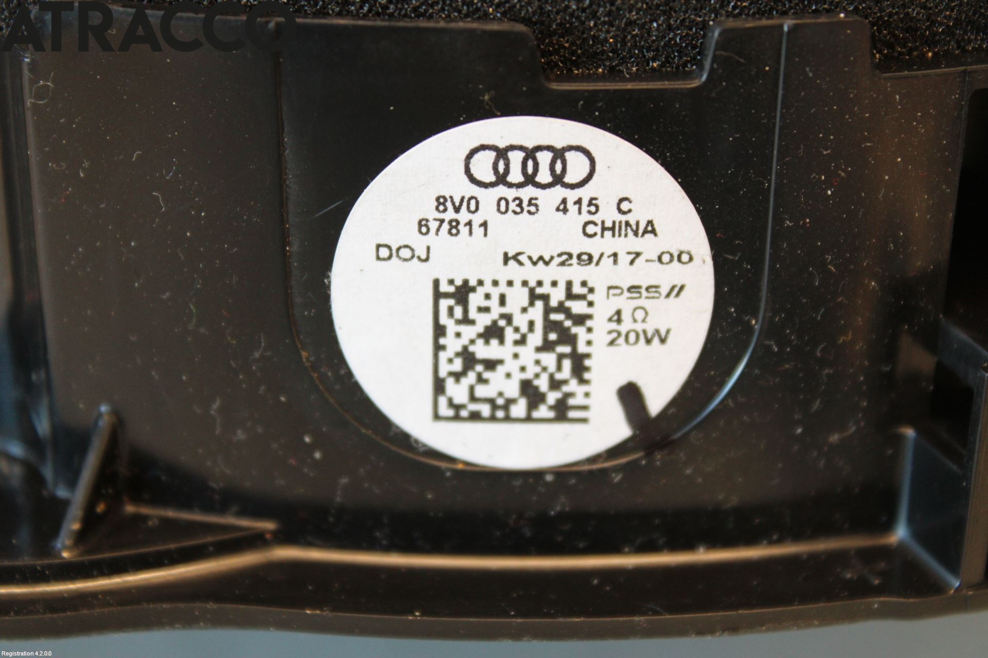 Audi Q2/SQ2 17- Innr Høyttaler