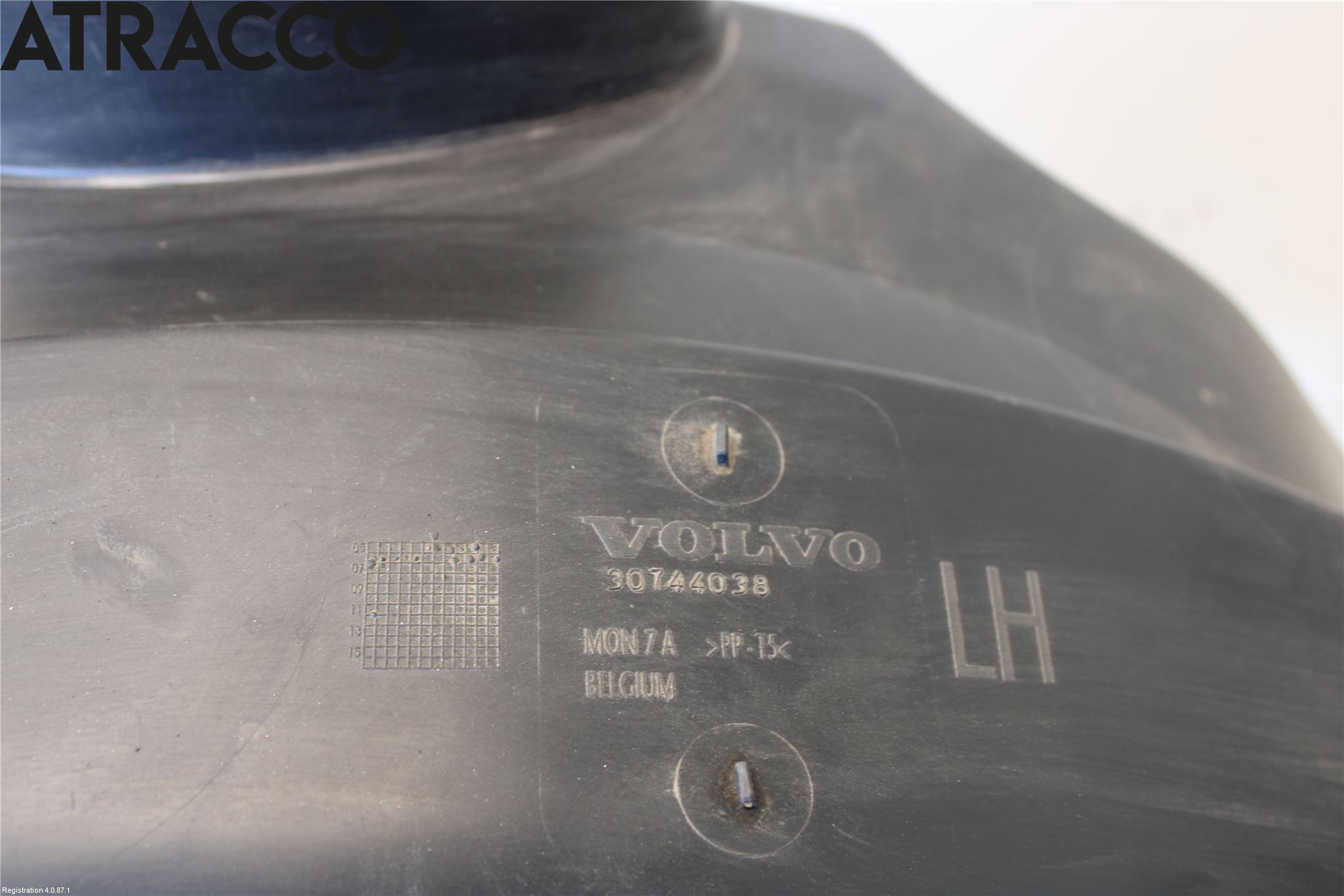 Volvo C30 07-10 Skjerm Indre