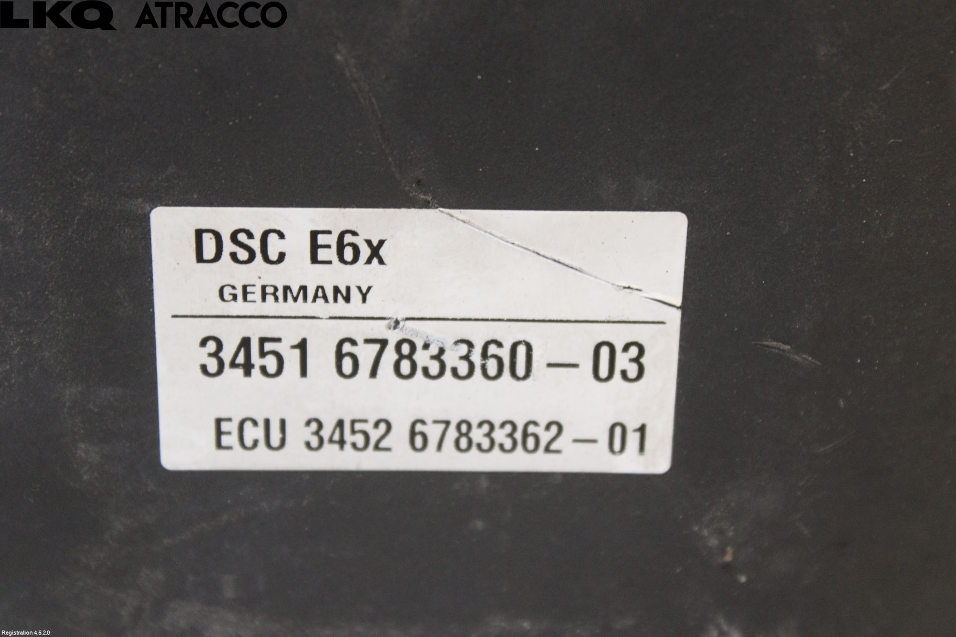 BMW 5 E60/61 Sed/Tou 02-10 Abs Hydraulikkaggregat