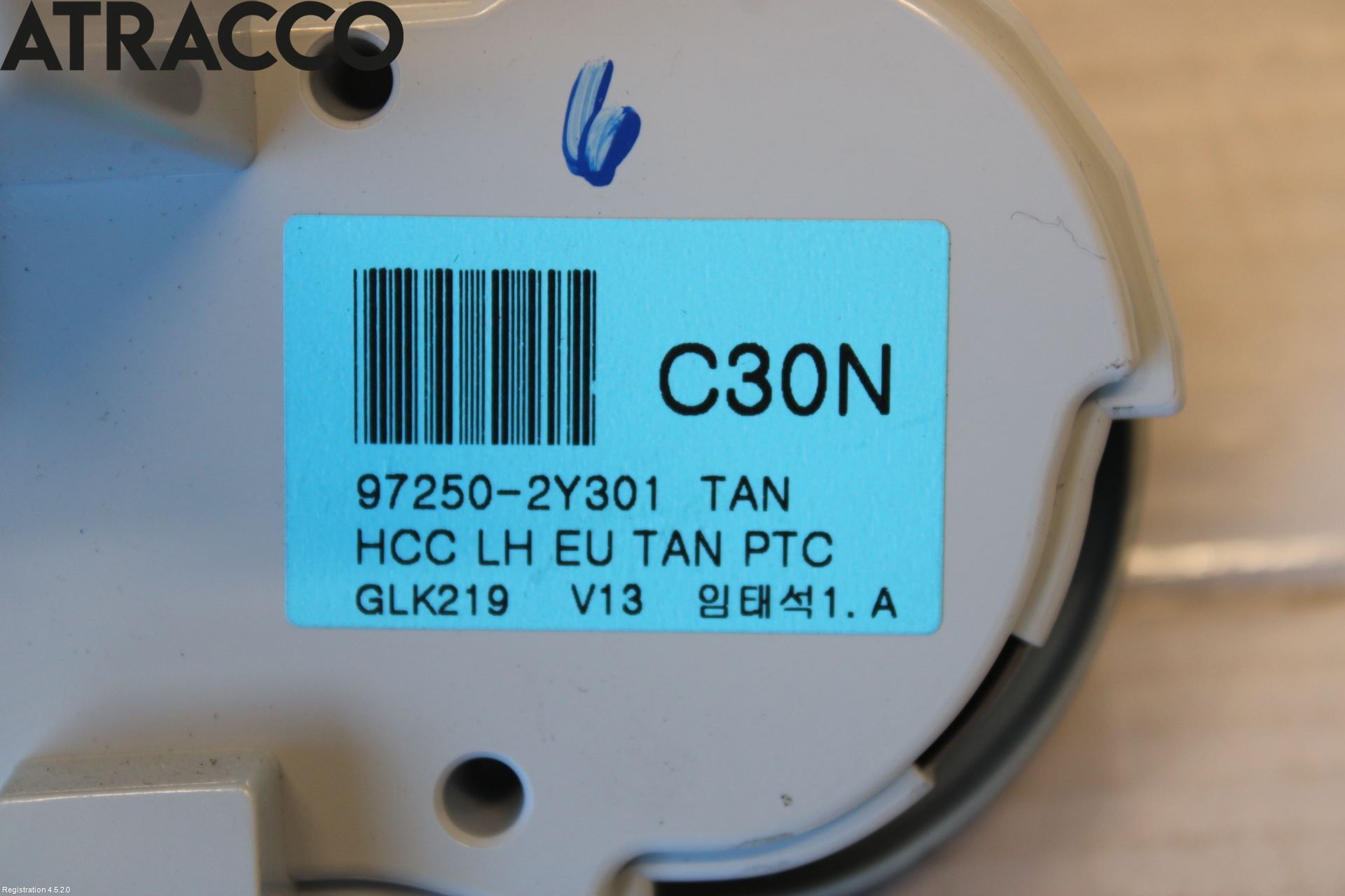 Hyundai SANTA FE 13-18 Varme Ac Betjening-Display