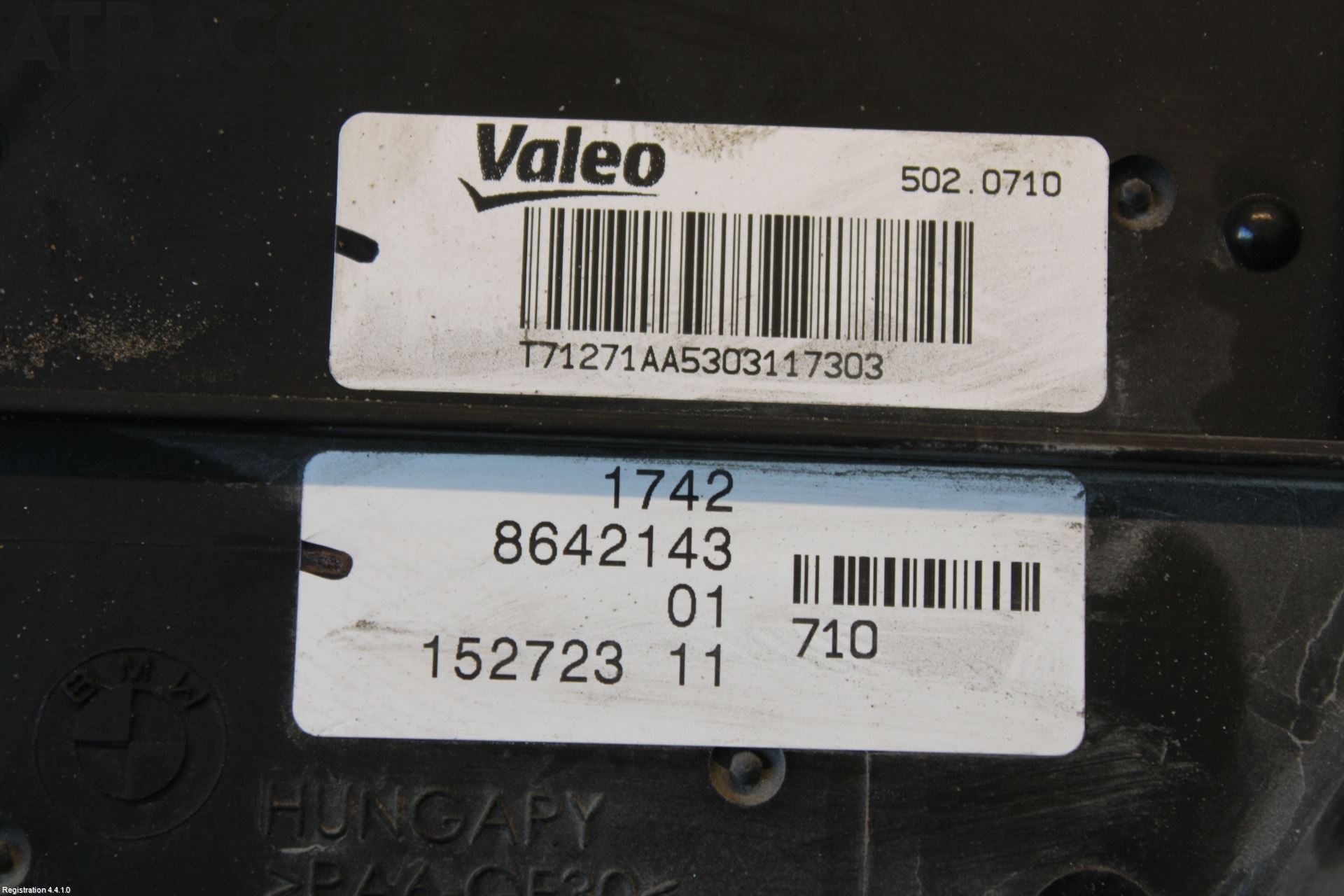 BMW i3 I01 13-22 Kjølevifte Elektrisk