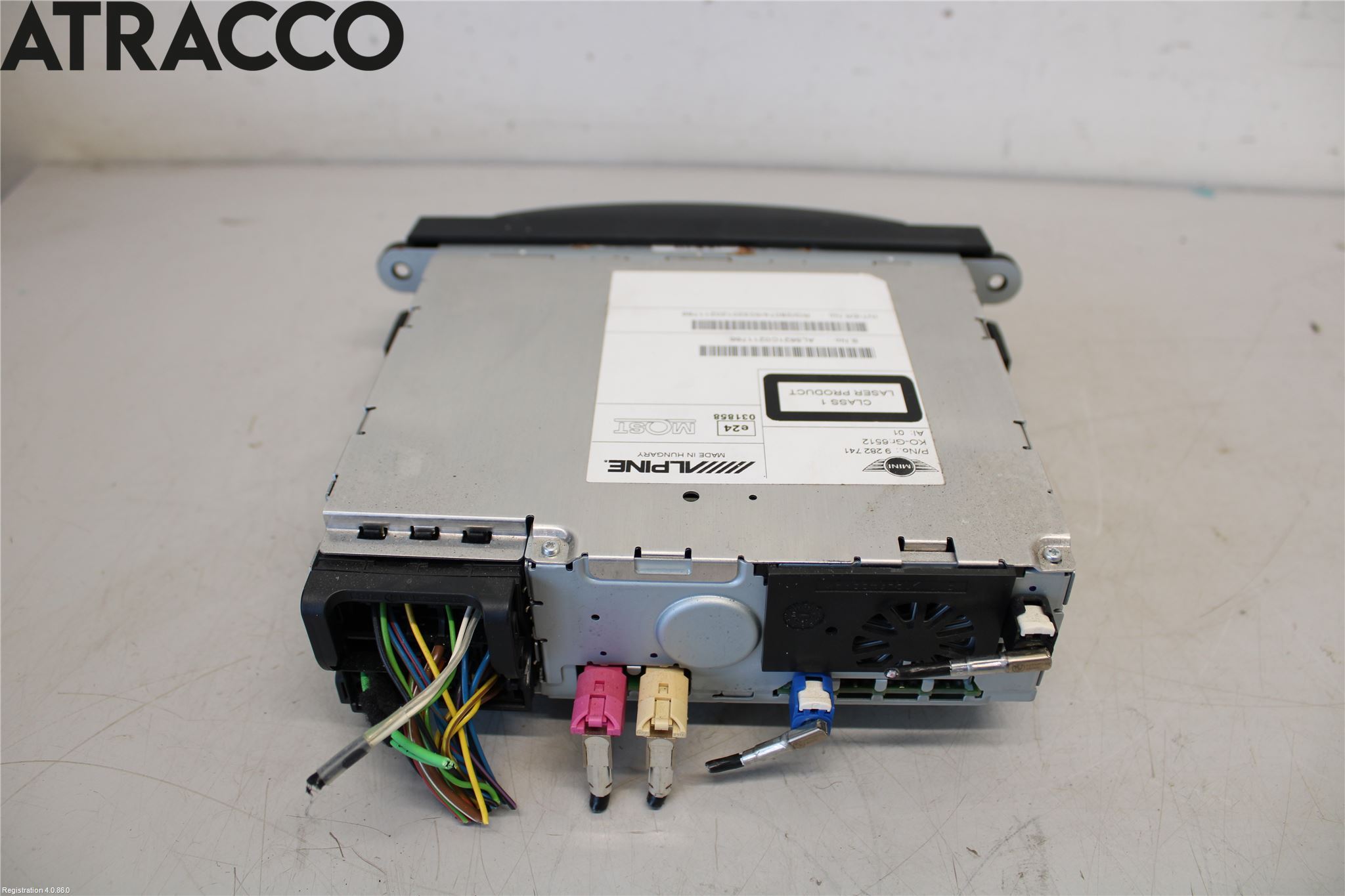 Mini COUPE R56 05-14 Stereo Radio Med Cd