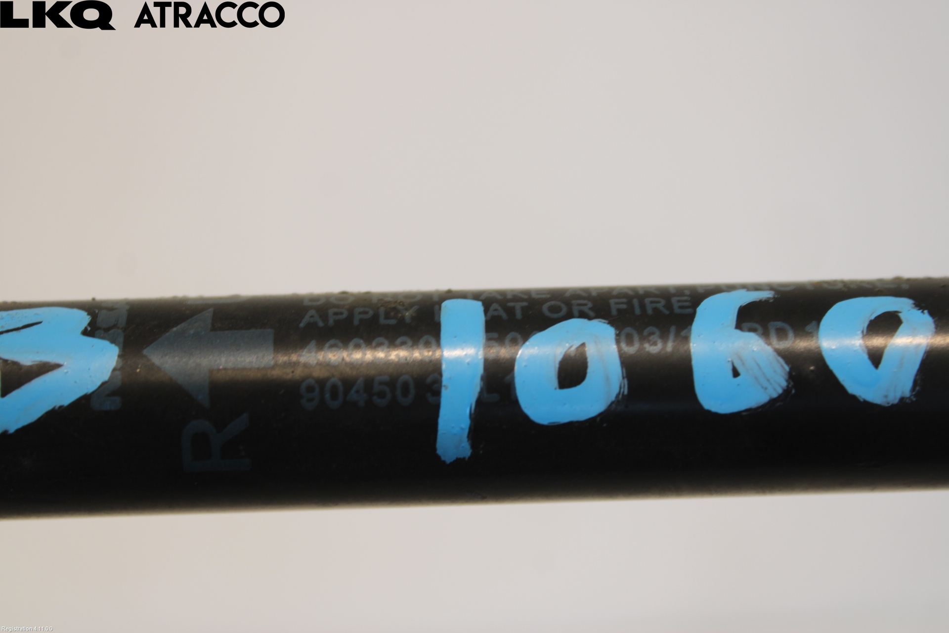 Nissan LEAF 11-17 Bakluke Demper-Gassfjær