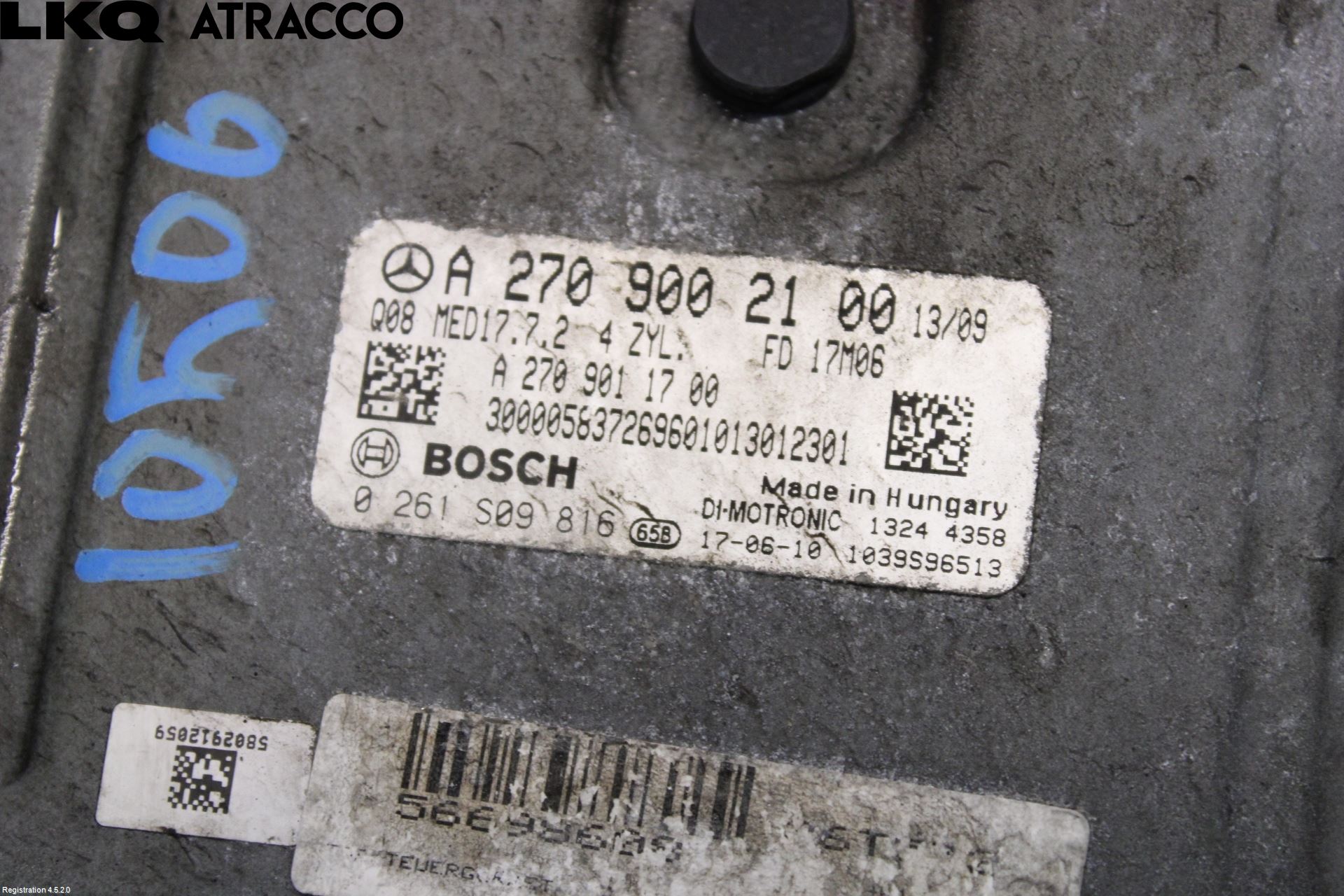 Mercedes-Benz MB CLA-KLASS (C117/X117) 13-19 Styreenhet Innsprøytning