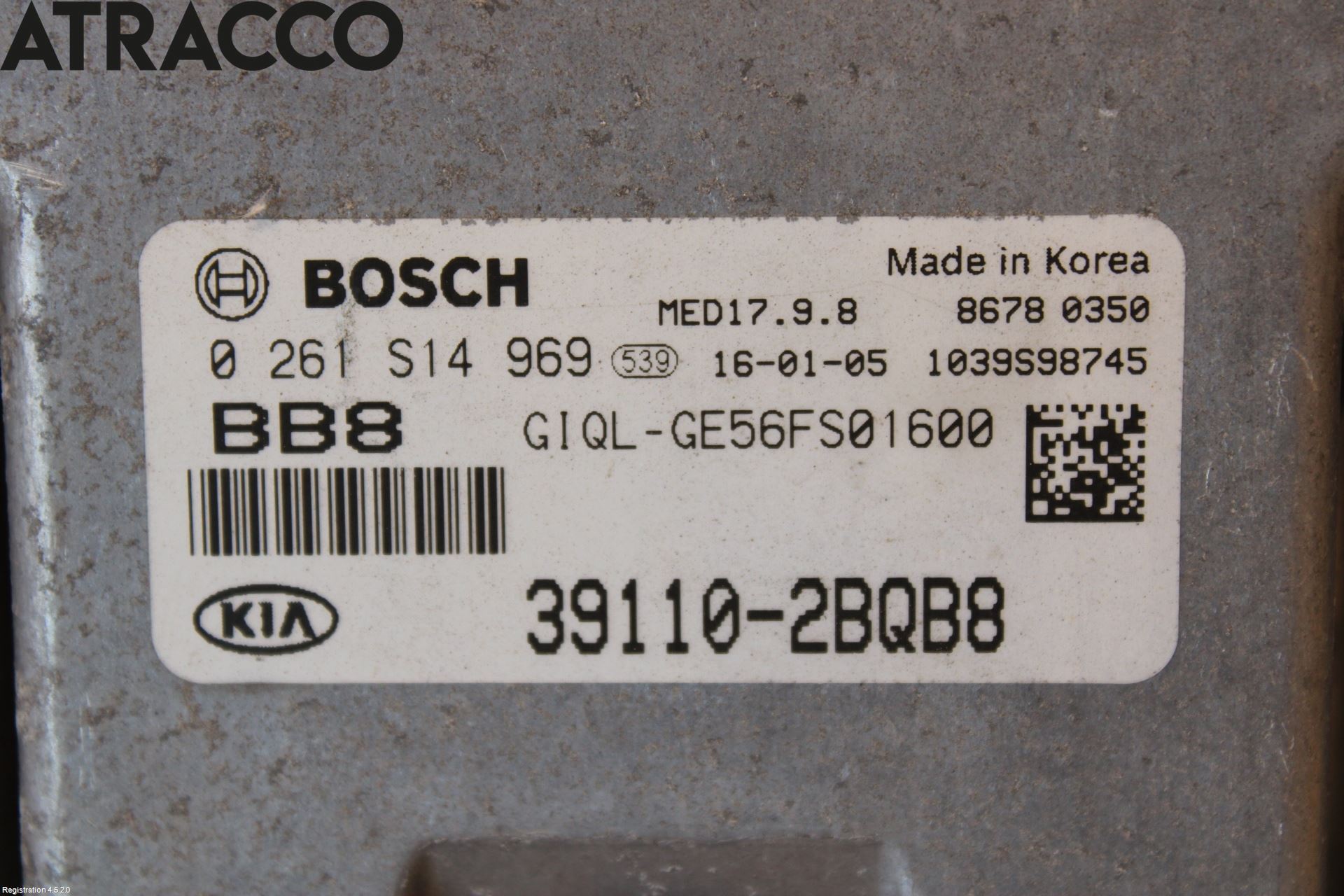 Kia SPORTAGE (QL) 16-21 Styreenhet Innsprøytning