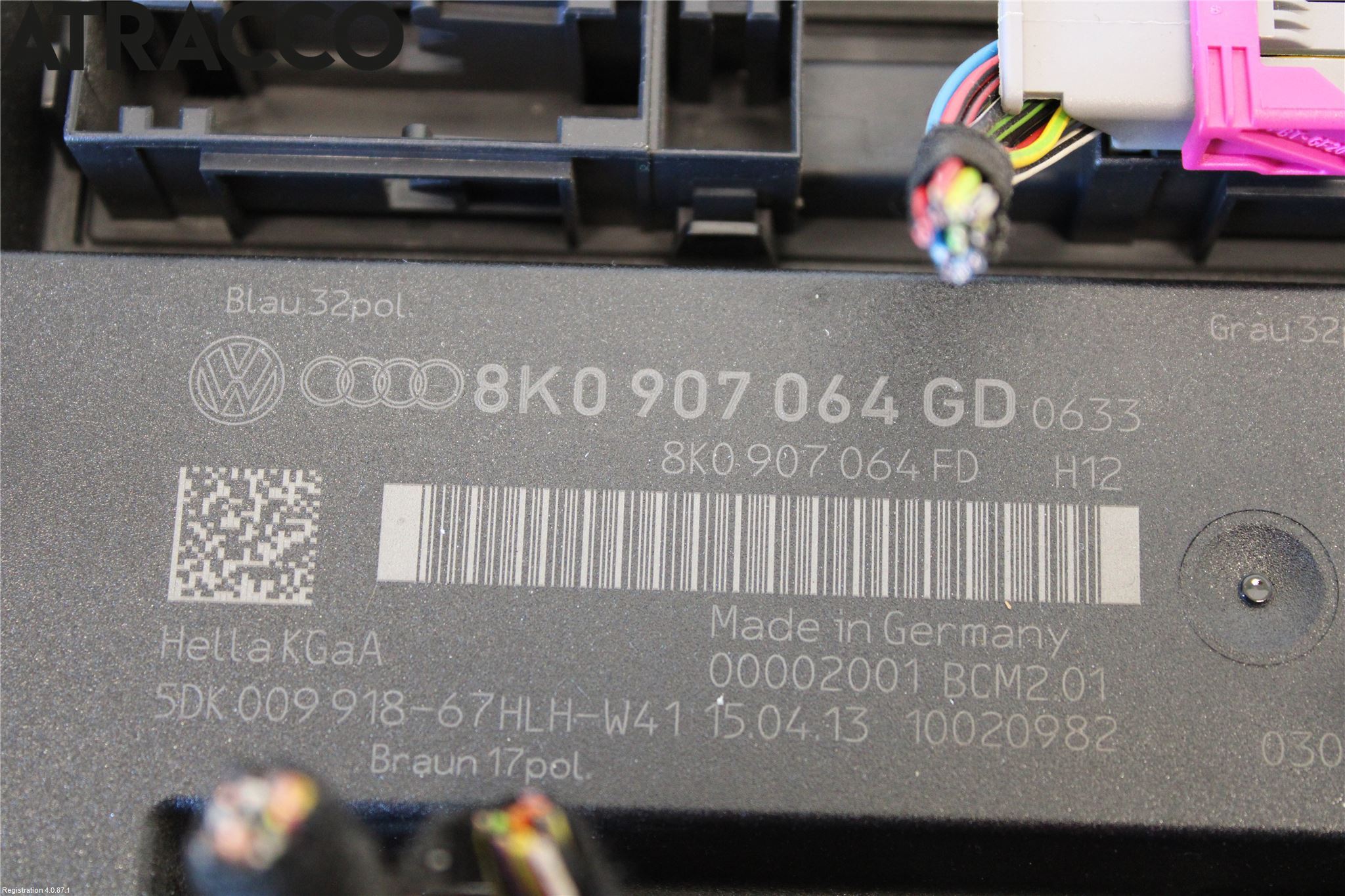 Audi A4/S4 08-11 Styreenhet Øvrig