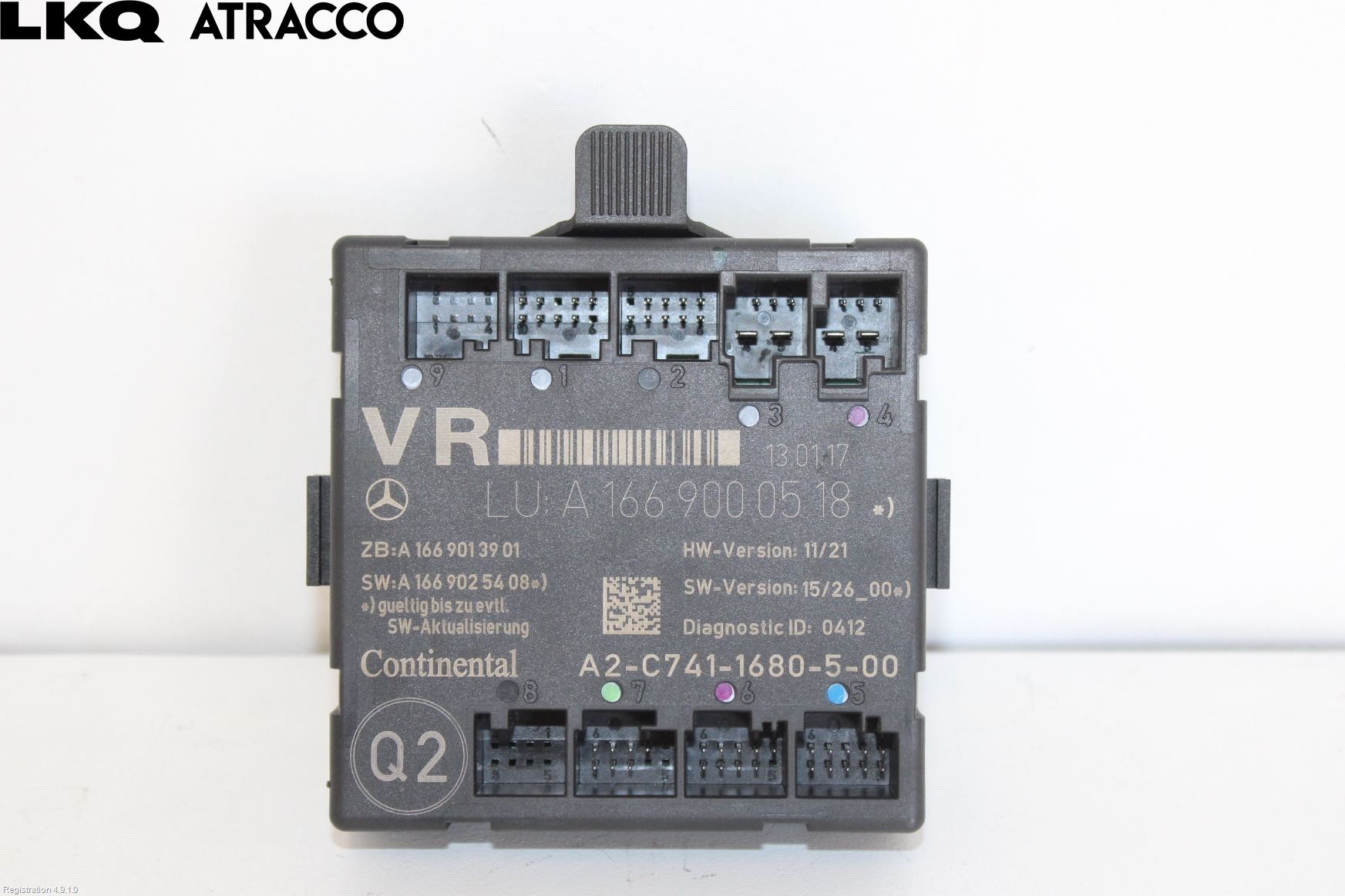 Mercedes-Benz MB B-KLASS (W246/W242) 12-19 Styreenhet Dør