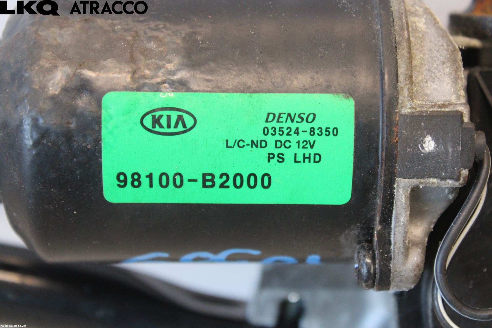 Kia SOUL 09- Viskermotor Frontrute