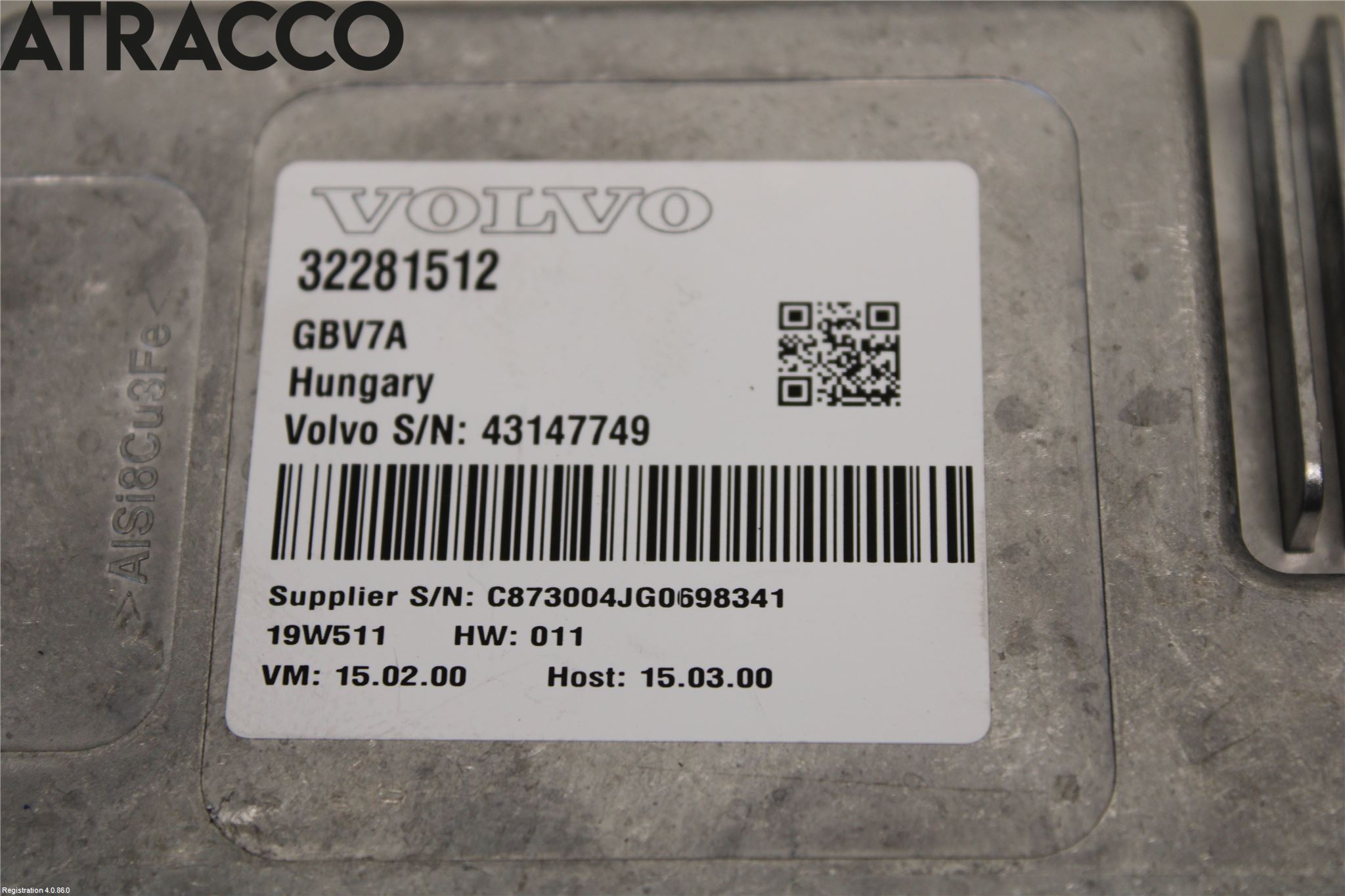 Polestar 2 20- Styreenhet Parkering