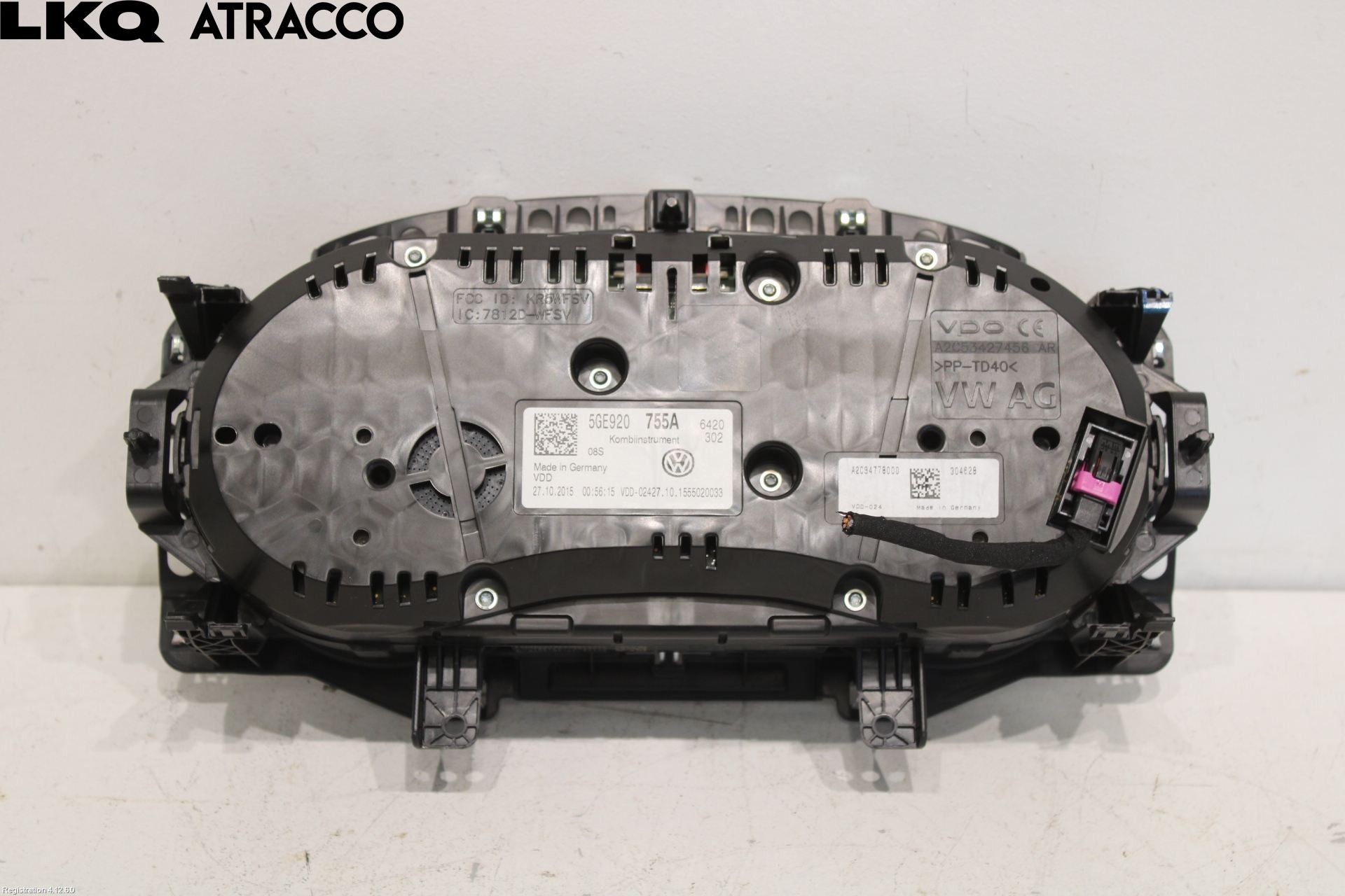 Volkswagen VW GOLF / E-GOLF VII 13-20 Instr Kombinert