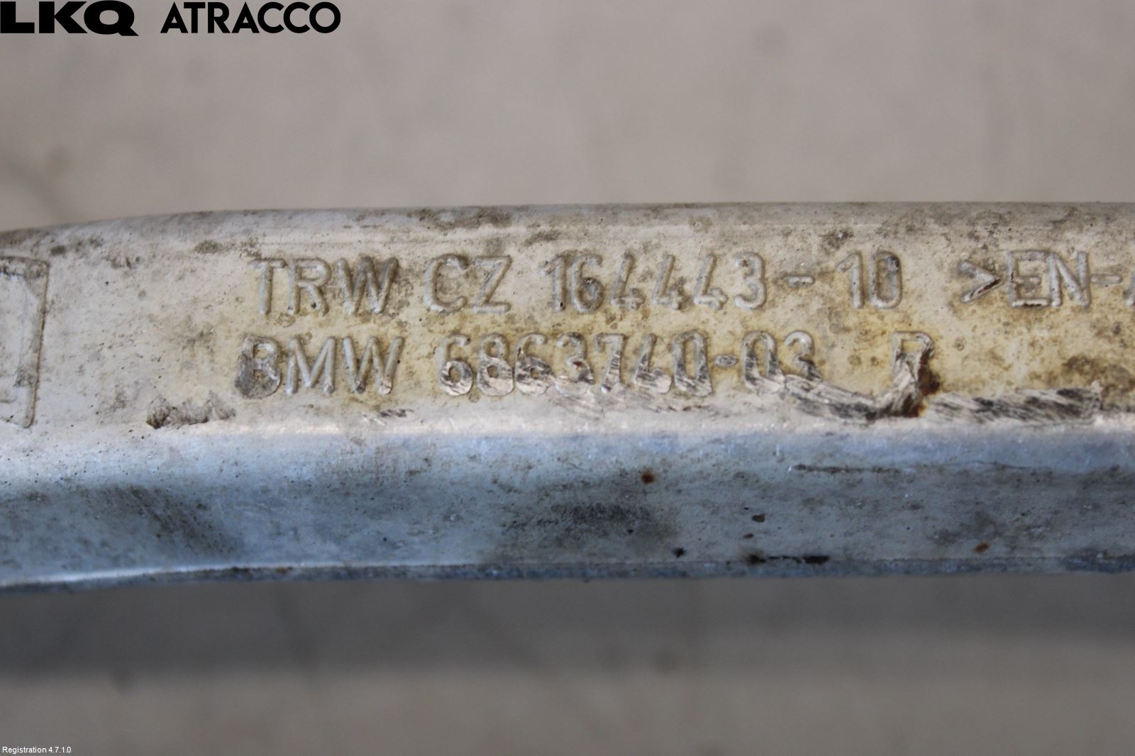 BMW i3 I01 13-22 Bærearm Foran Høyre Nedre