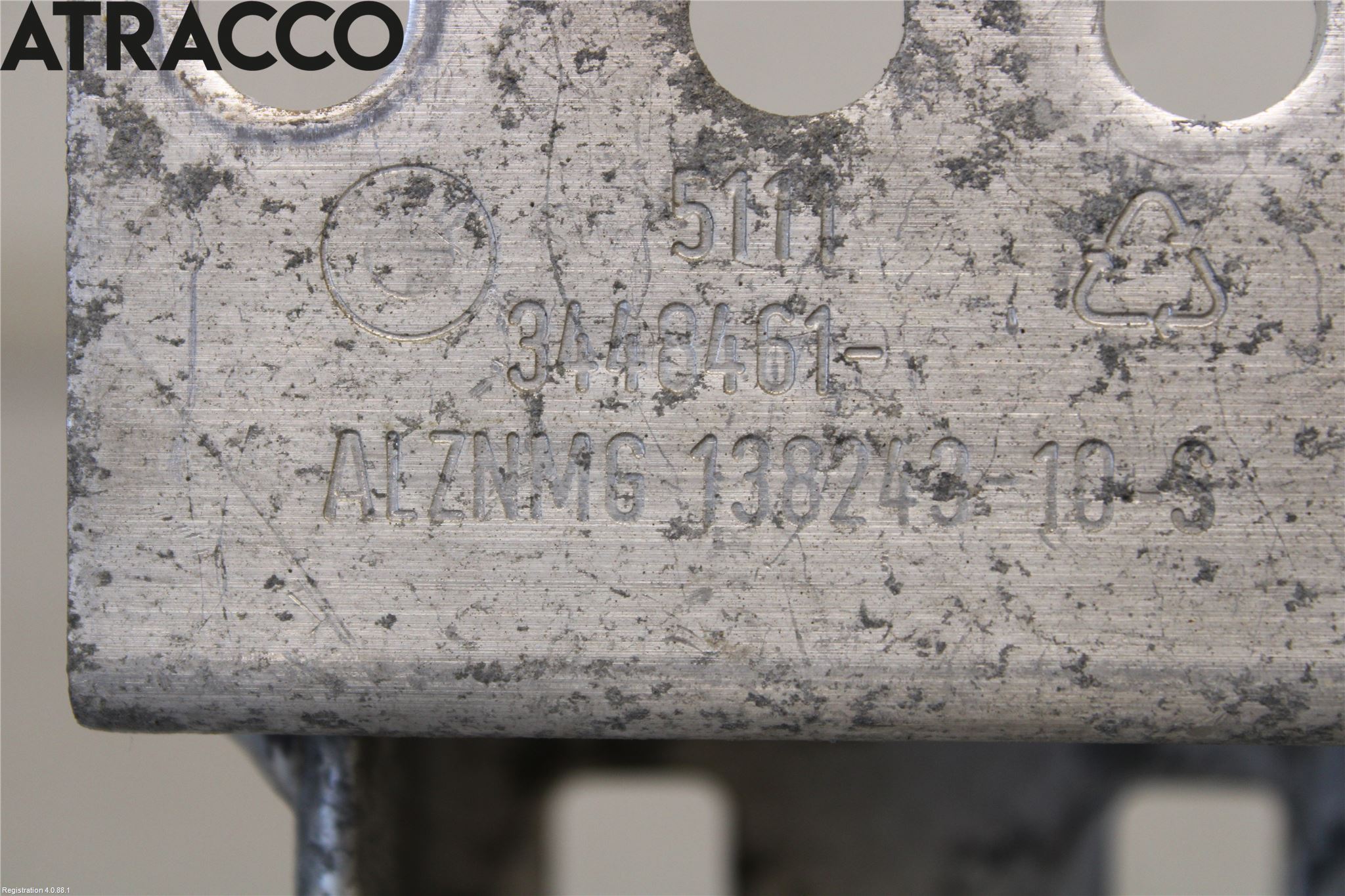 BMW X3 E83     03-10 Støtfanger Foran Feste