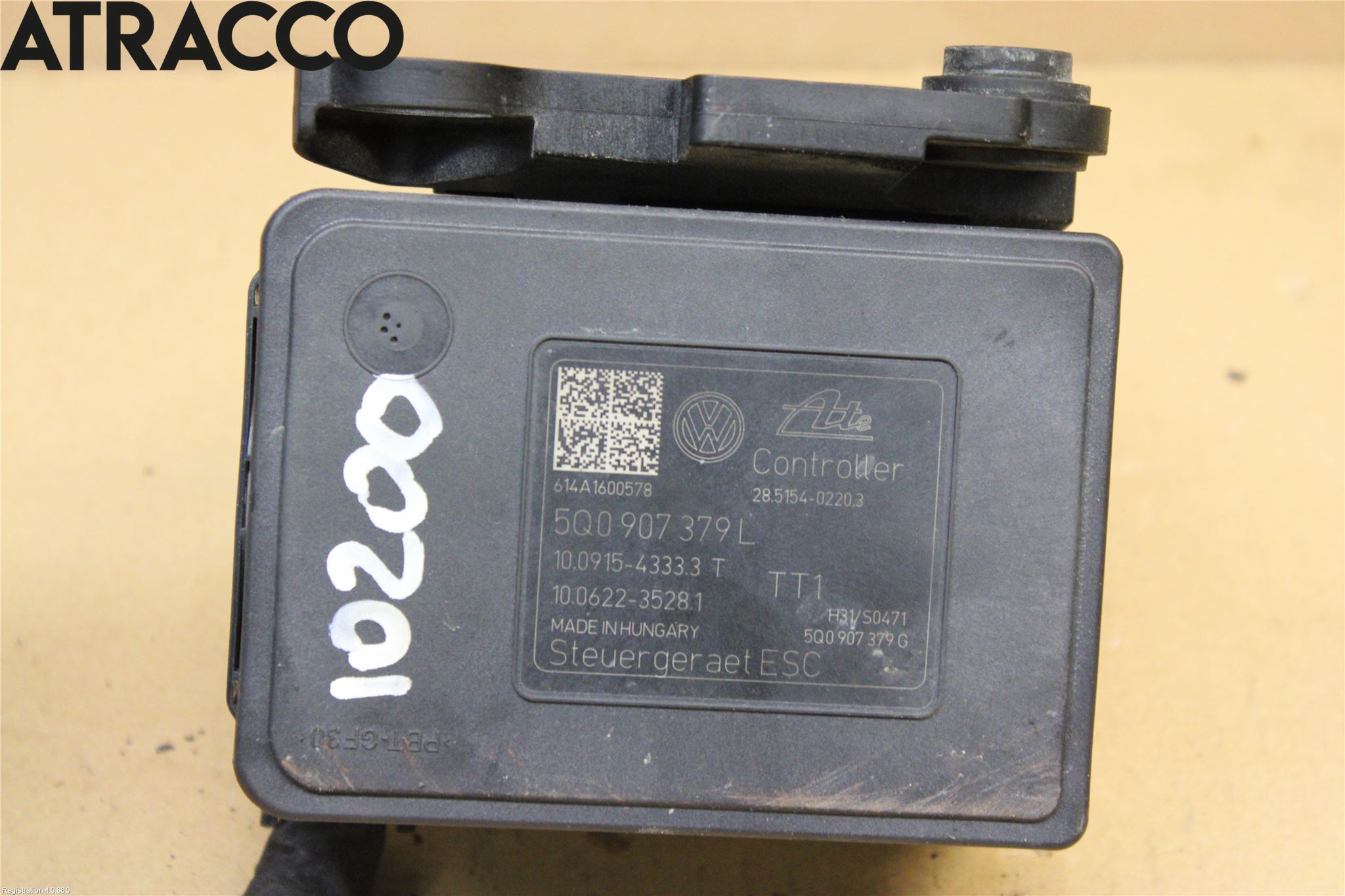 Volkswagen VW GOLF / E-GOLF VII 13-20 Abs Hydraulikkaggregat