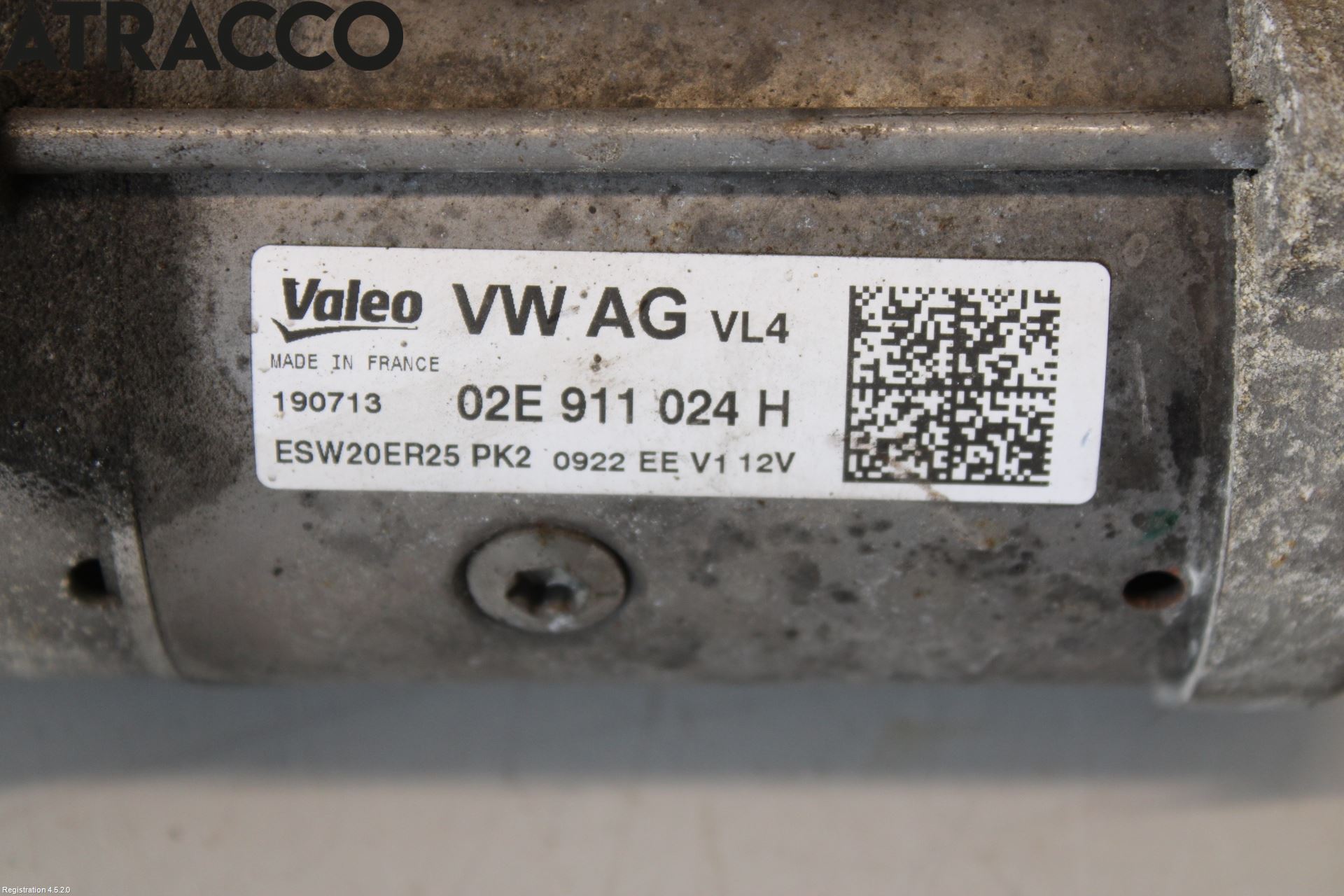 Volkswagen VW PASSAT 11-14 Startmotor Diesel