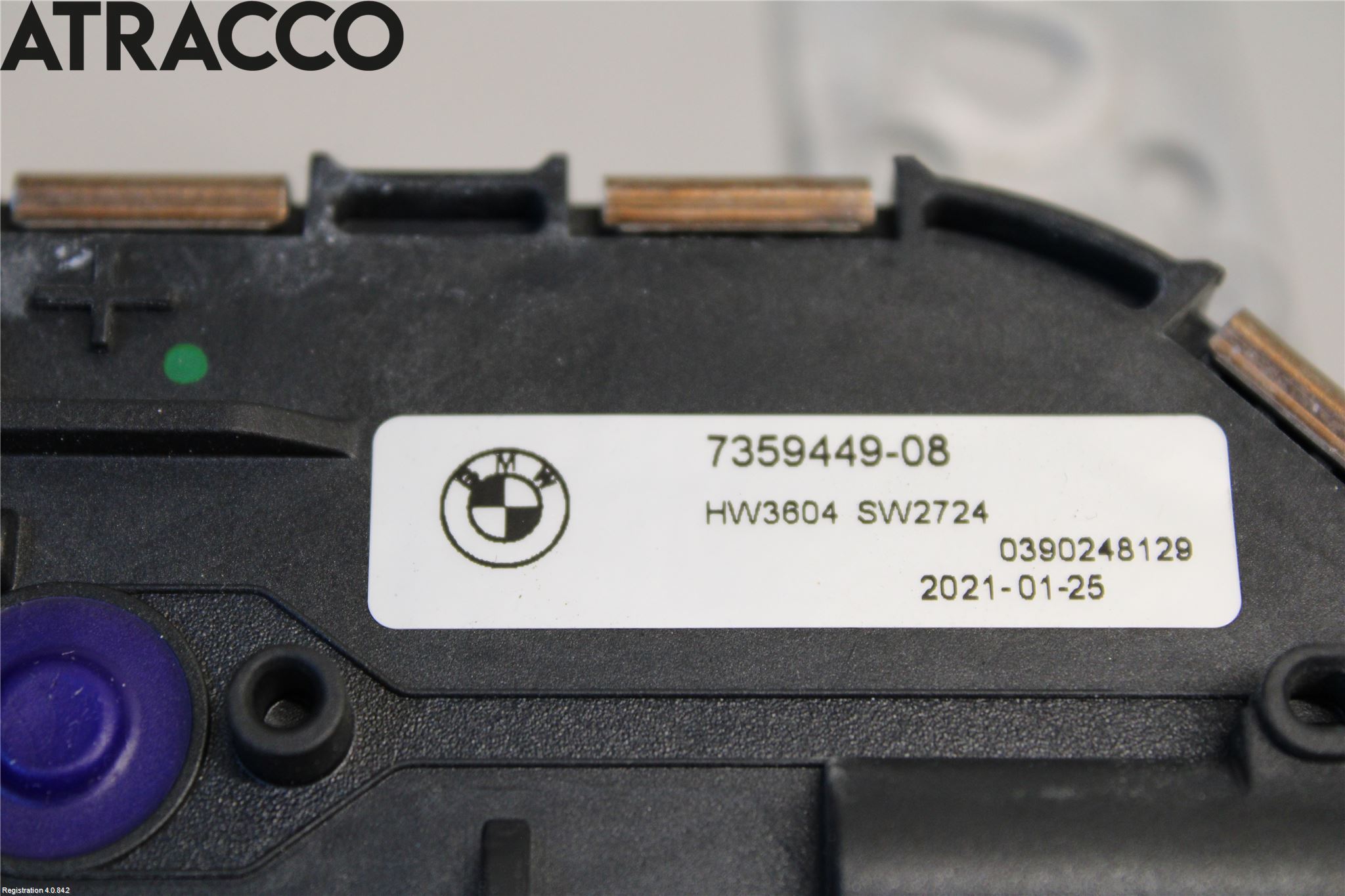 BMW i3 I01 13-22 Viskermotor Frontrute