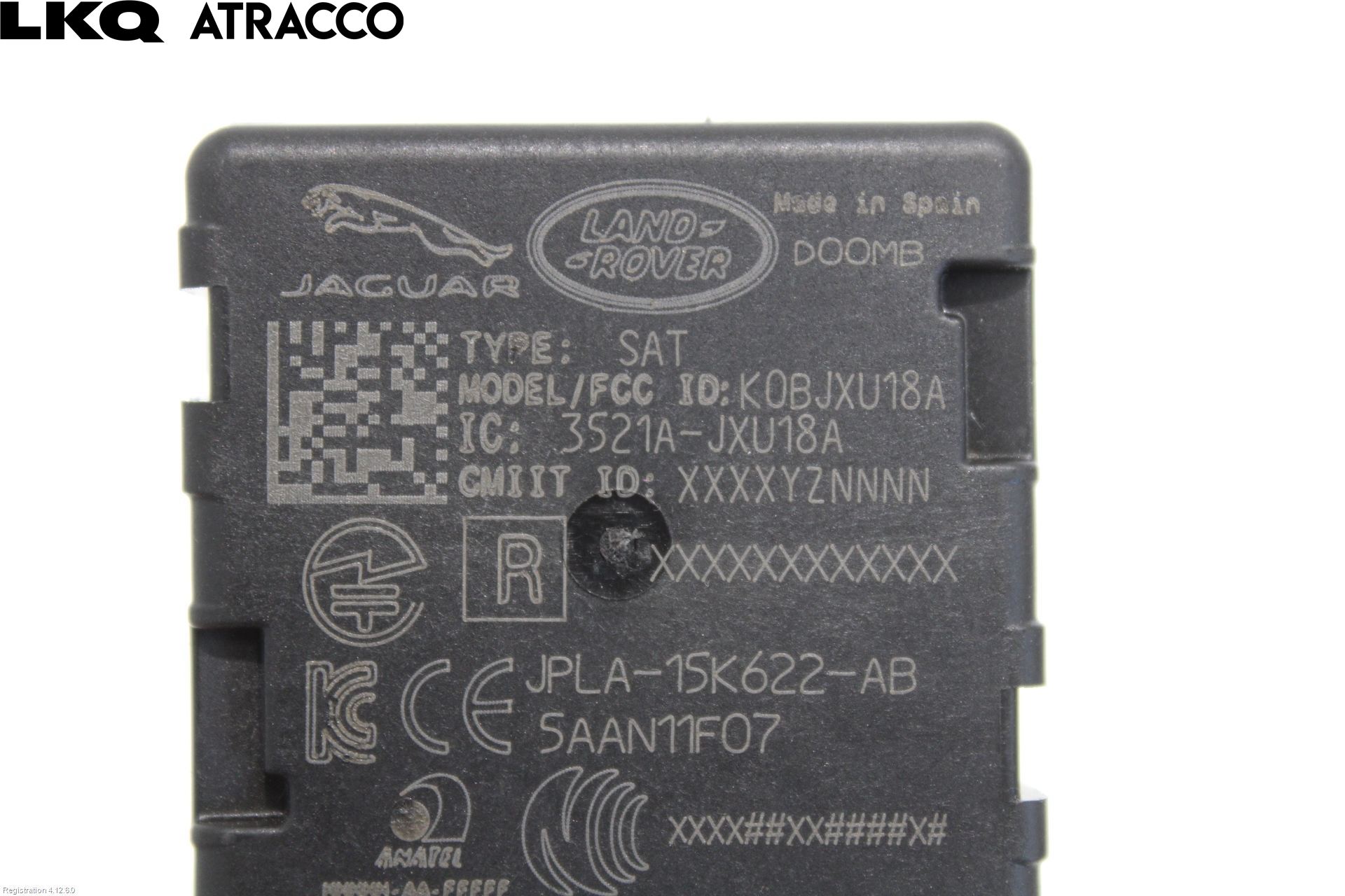 Jaguar I-PACE 18- Styreenhet Øvrig