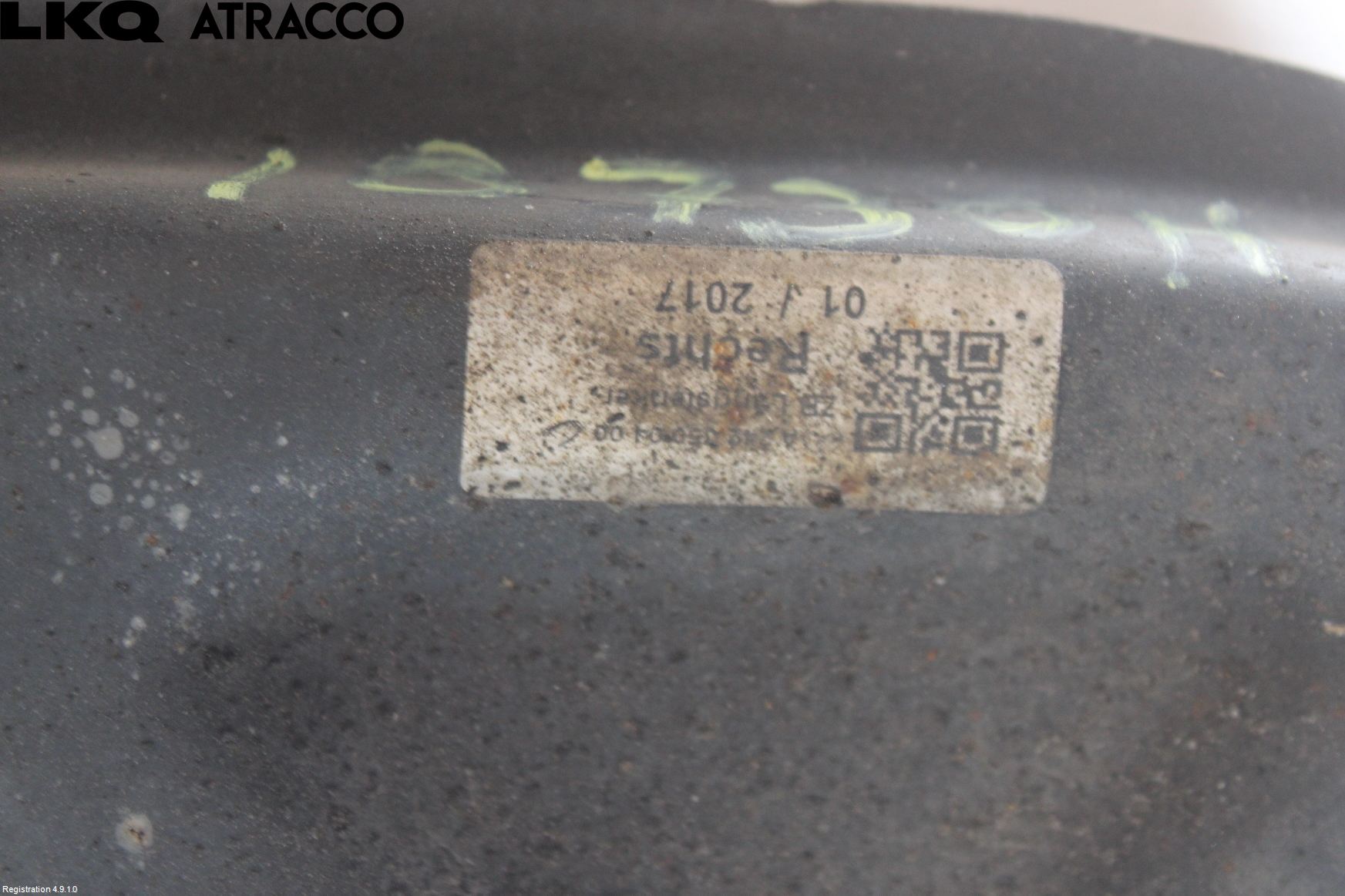 Mercedes-Benz MB B-KLASS (W246/W242) 12-19 Bærearm Bak Høyre