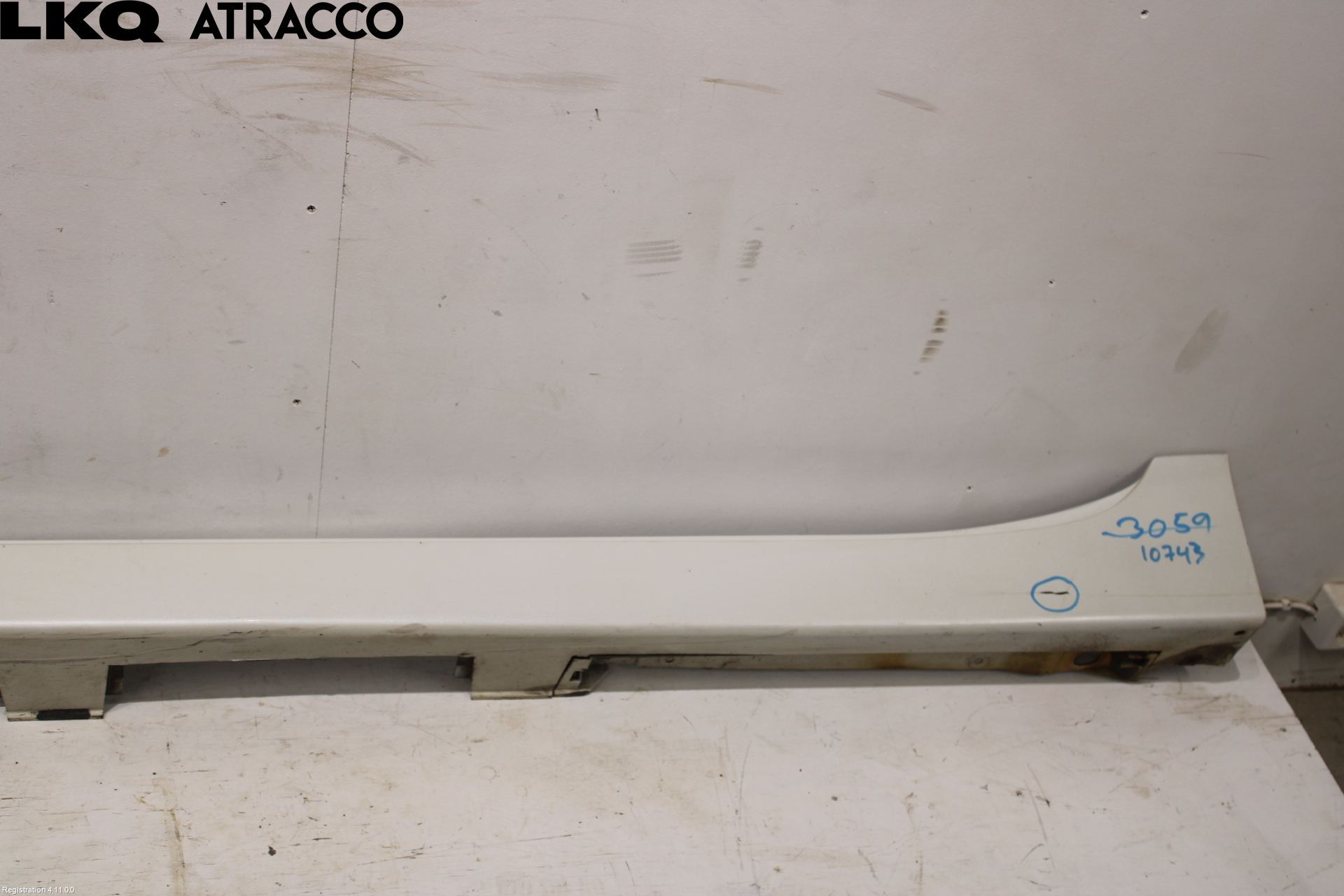 Toyota PRIUS ZVW30 09-20 Kanalskjørt Venstre